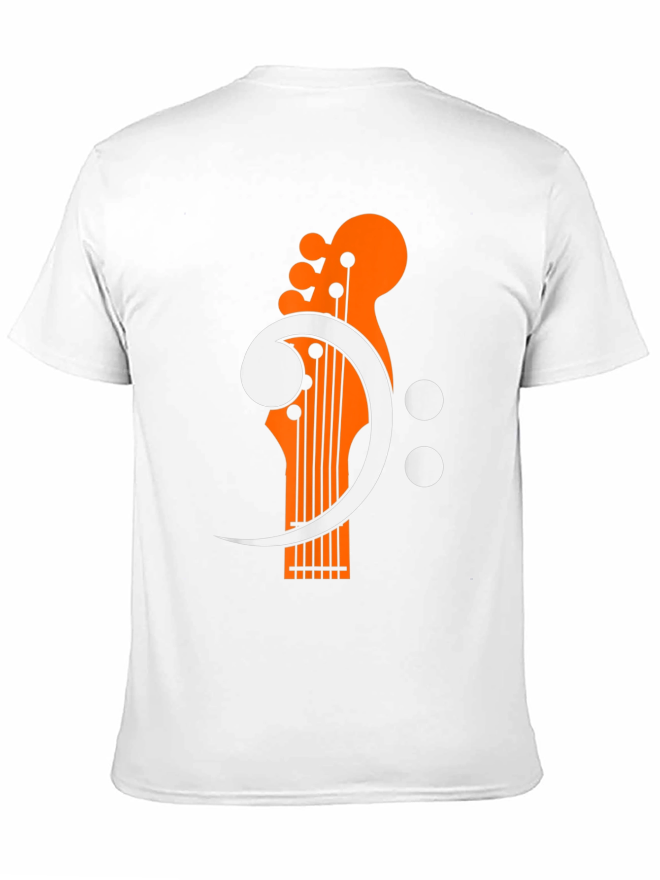 Bass Guitar Clef Graphic T-Shirt - Music Lover Tee