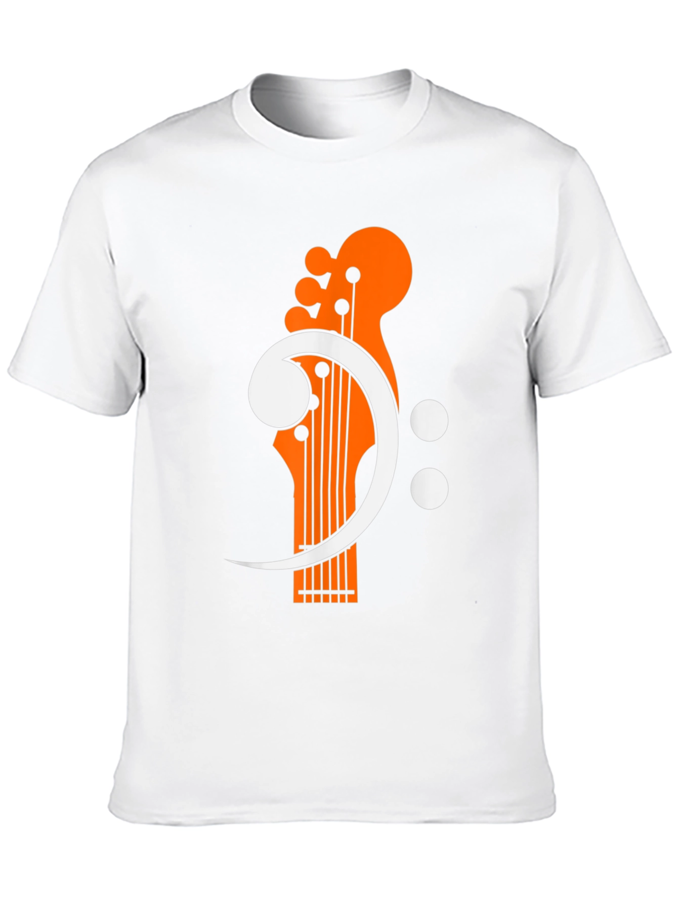 Bass Guitar Clef Graphic T-Shirt - Music Lover Tee