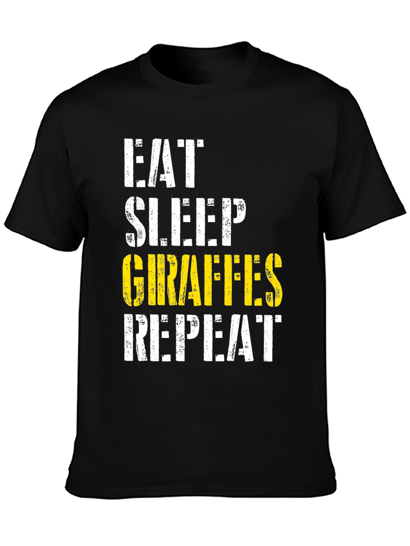 Eat Sleep Giraffes Repeat T-Shirt