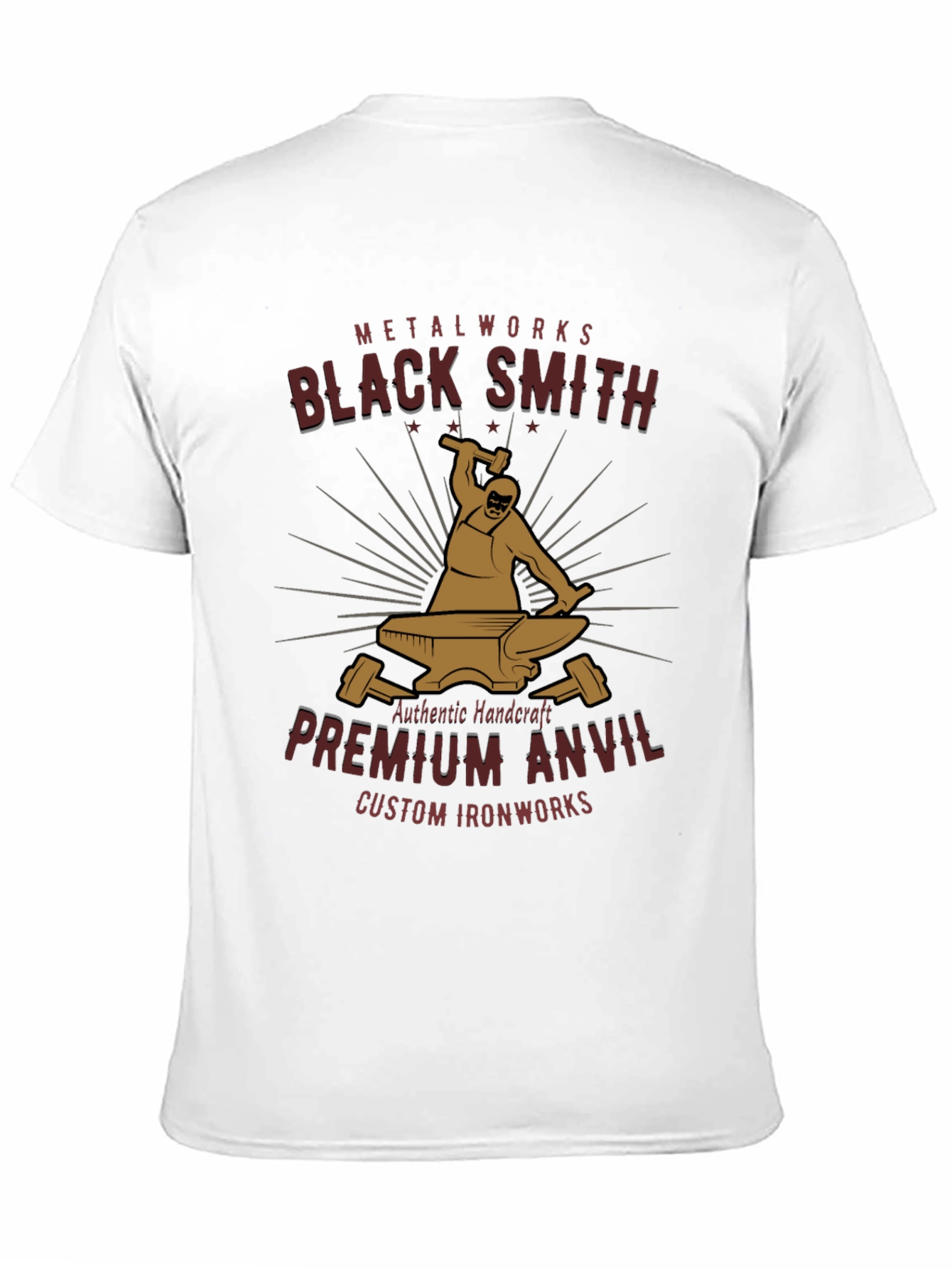 Blacksmith Metalworks Premium Anvil Graphic T-Shirt