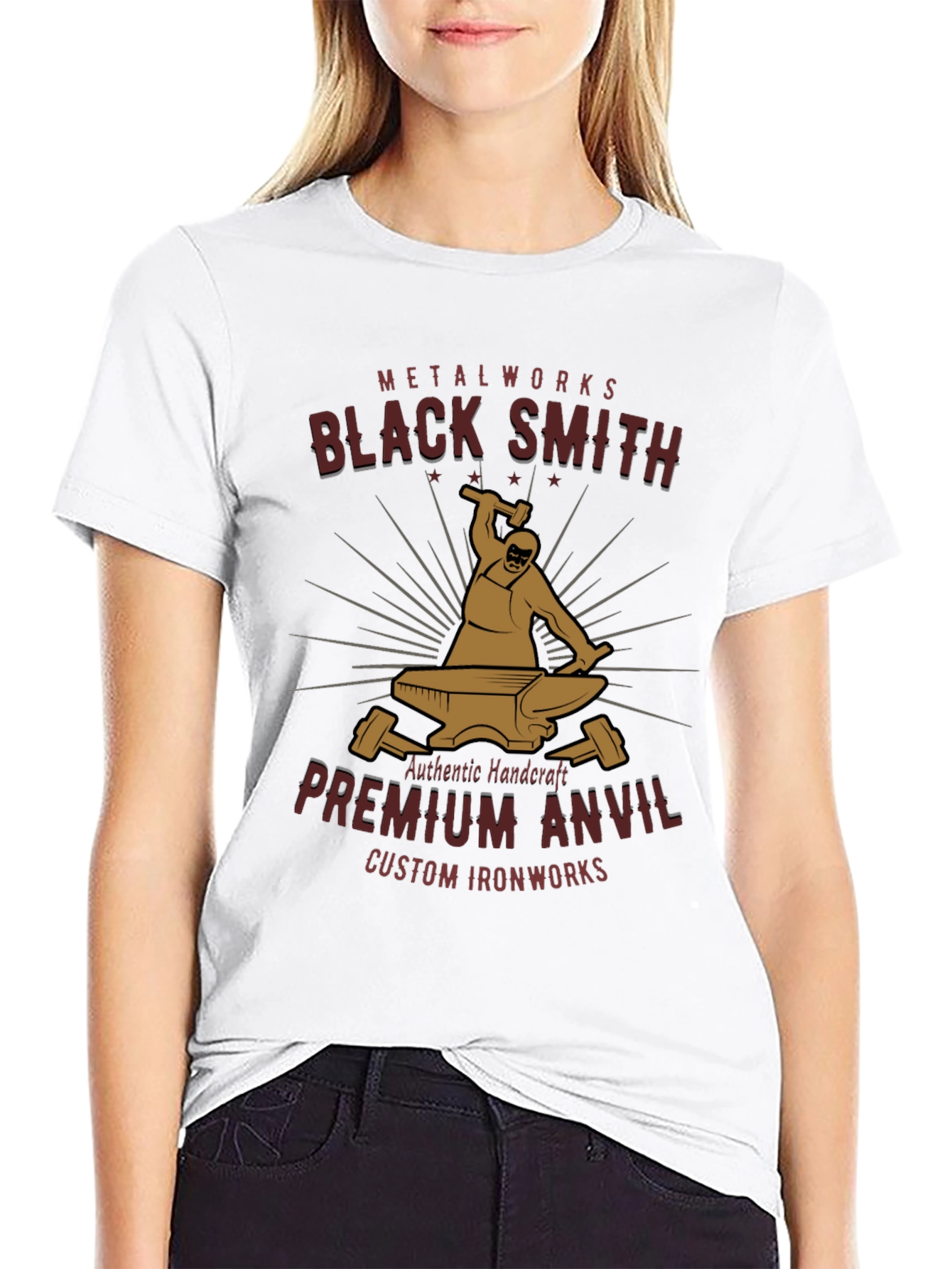 Blacksmith Metalworks Premium Anvil Graphic T-Shirt