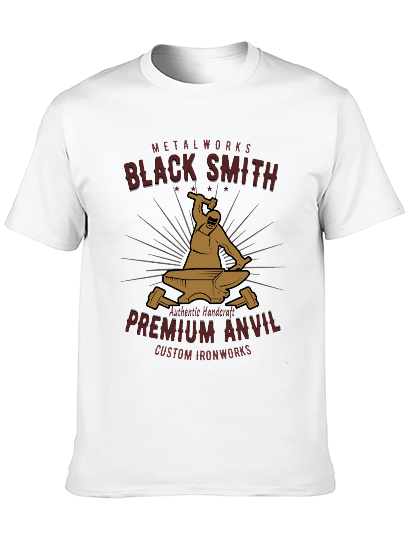 Blacksmith Metalworks Premium Anvil Graphic T-Shirt