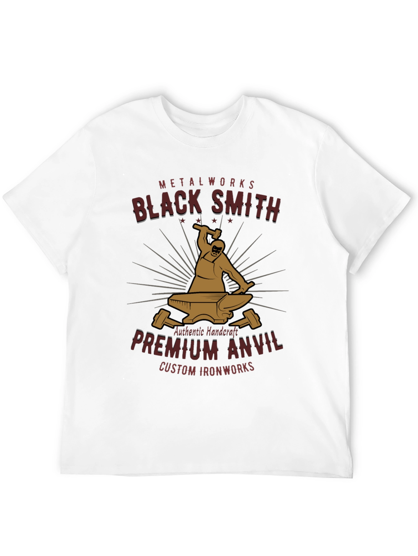 Blacksmith Metalworks Premium Anvil Graphic T-Shirt