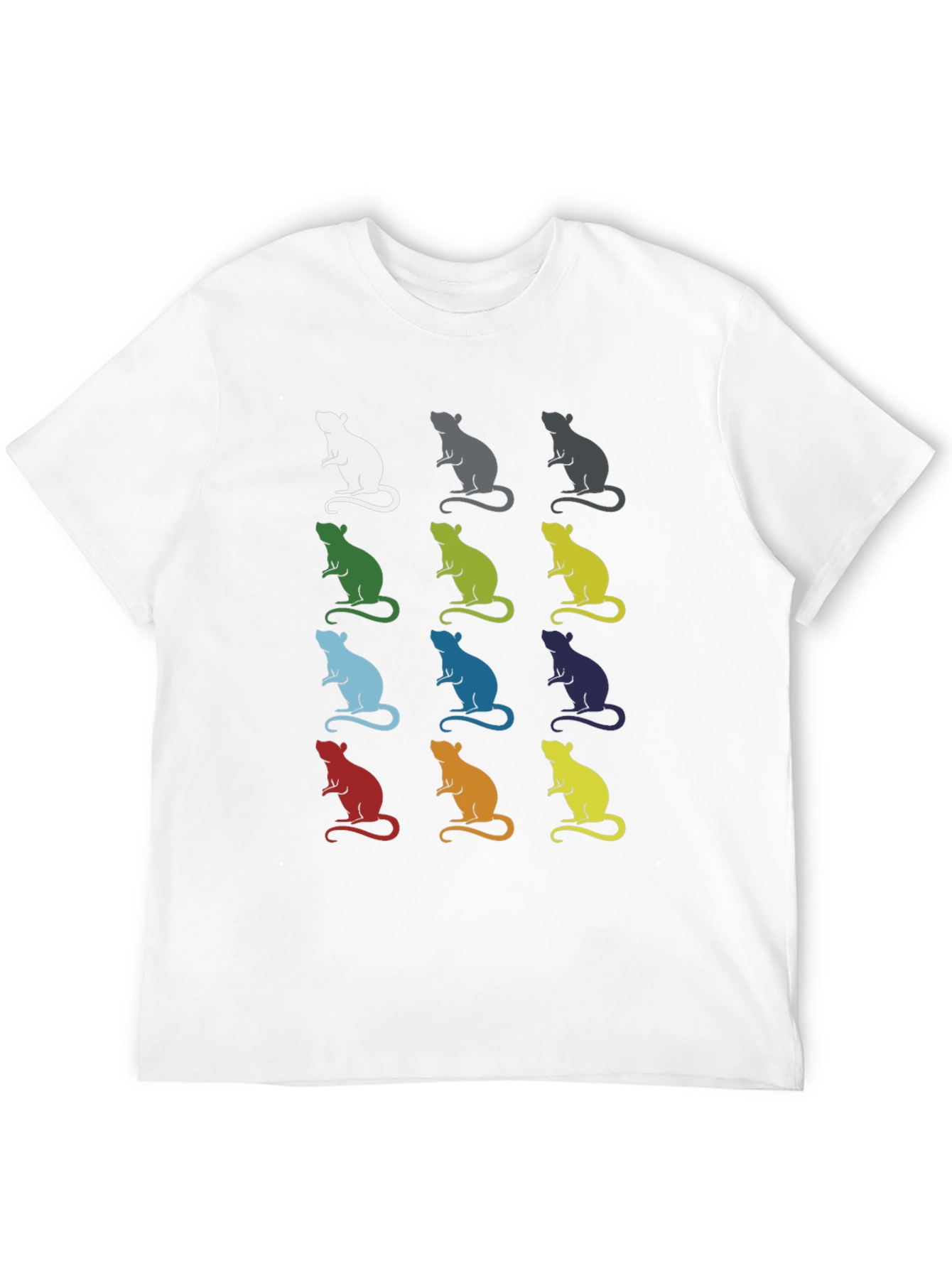 Rat Art Graphic Tee - Black