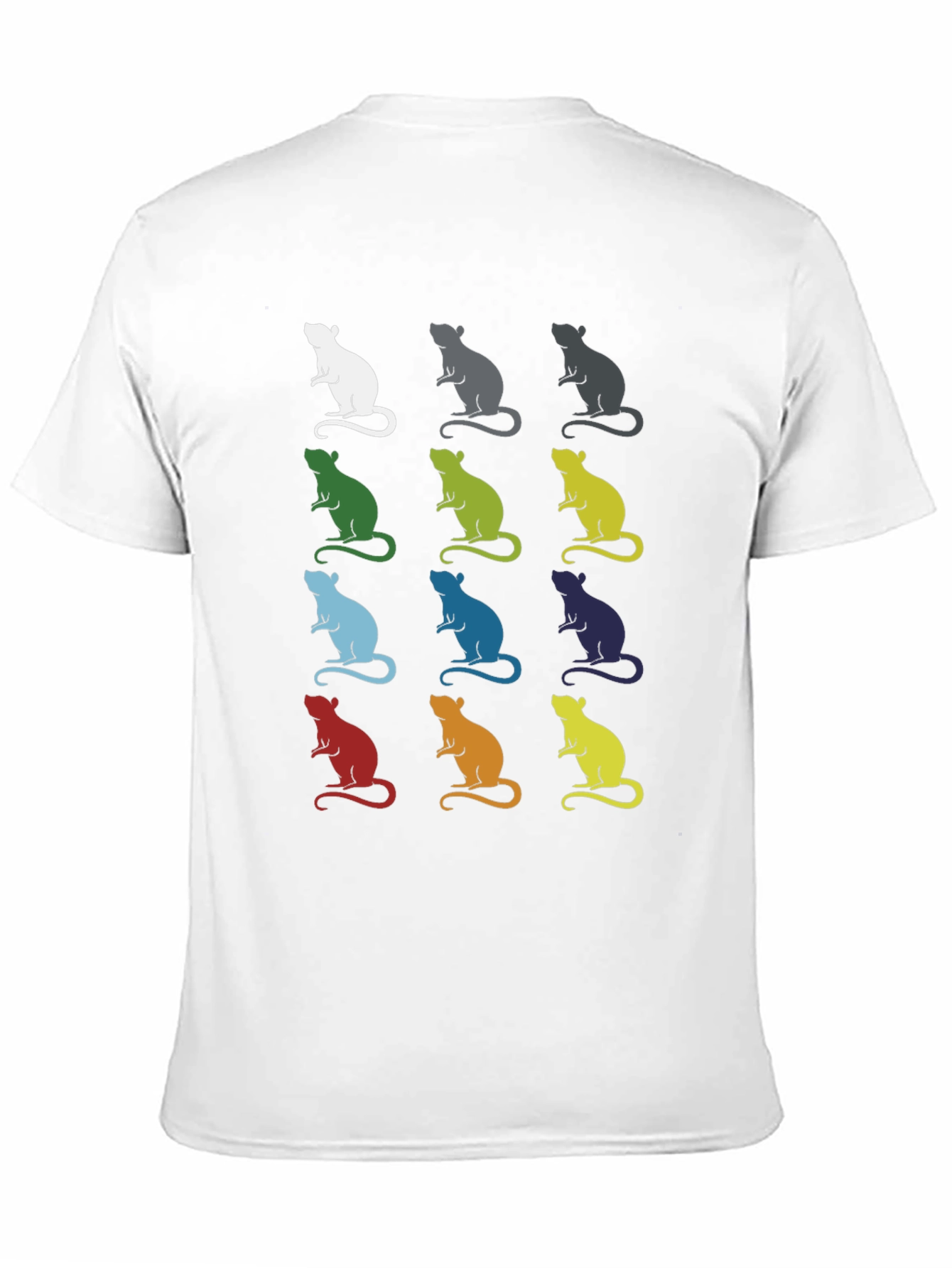 Rat Art Graphic Tee - Black
