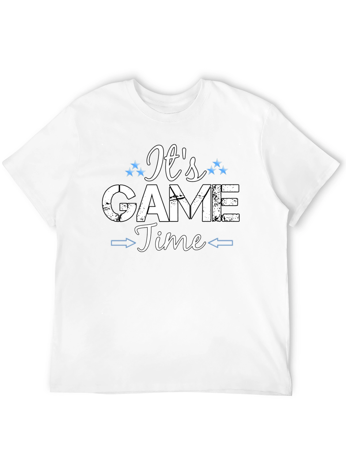 Its Game Time Graphic T-Shirt - Black