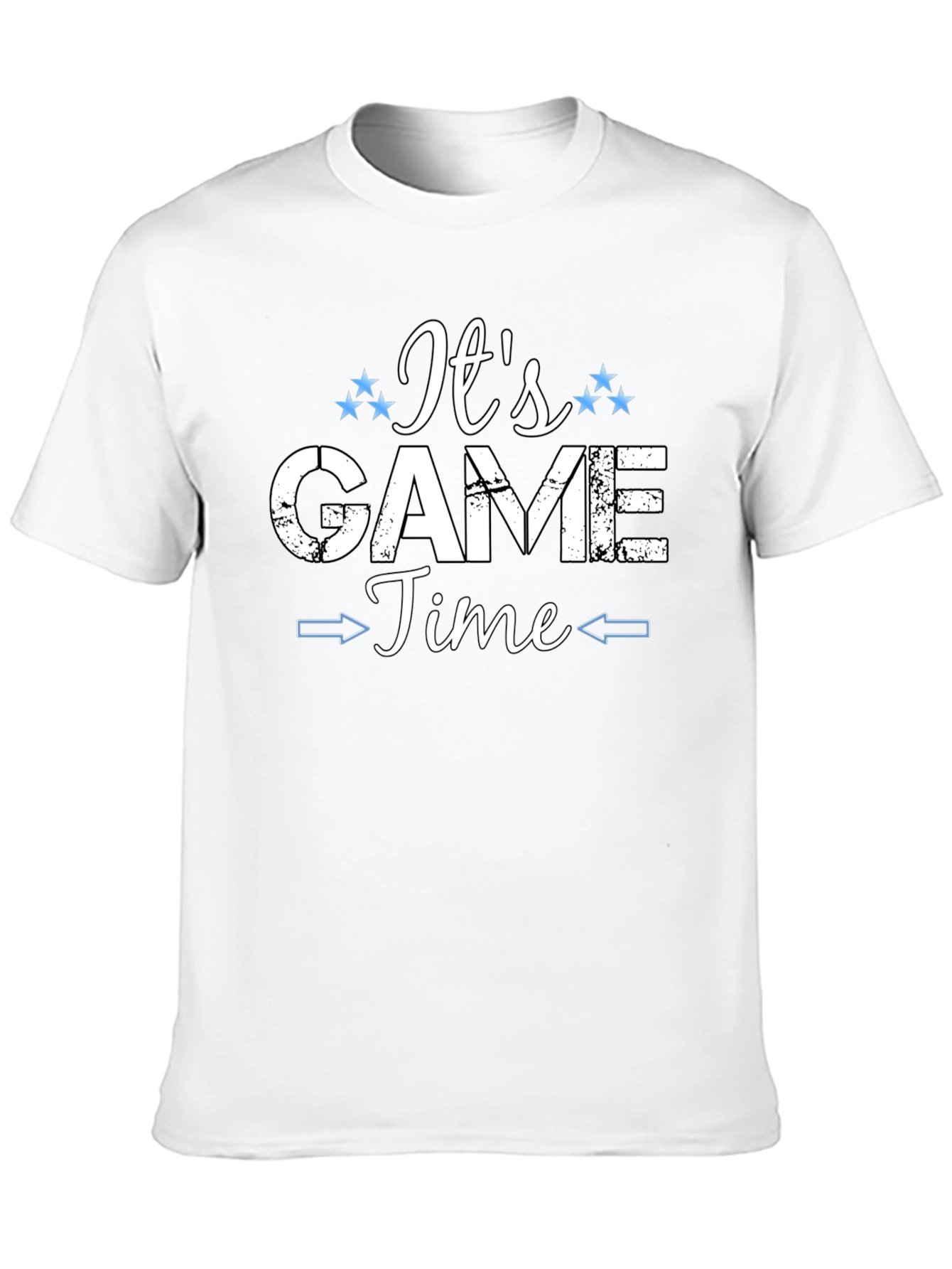 Its Game Time Graphic T-Shirt - Black