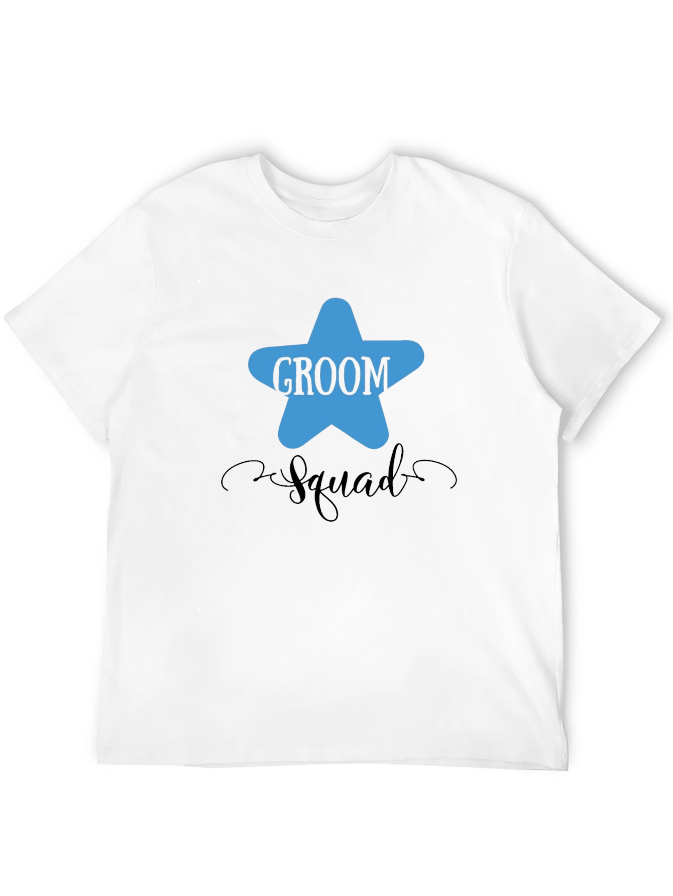 Groom Squad Graphic T-Shirt - Black