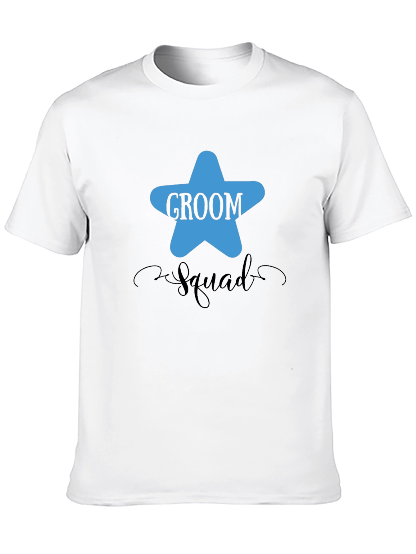Groom Squad Graphic T-Shirt - Black
