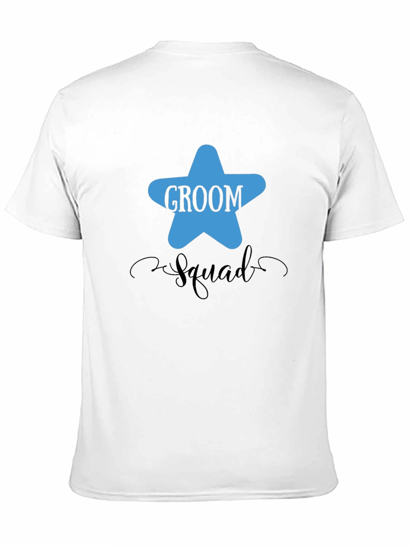 Groom Squad Graphic T-Shirt - Black