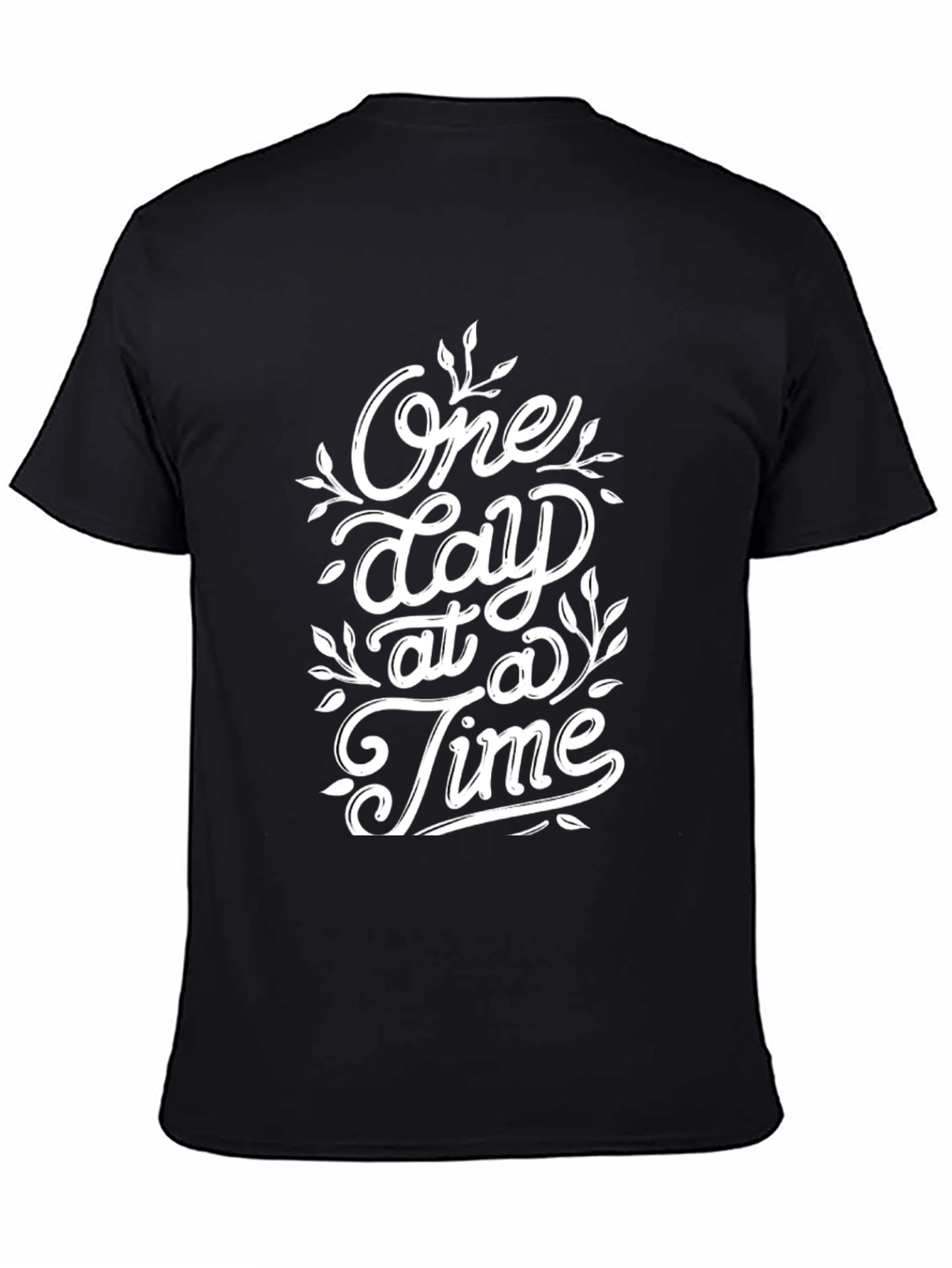 Inspirational One Day at a Time Graphic Tee
