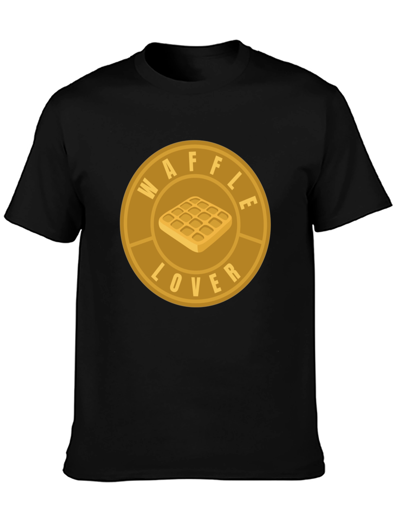 Waffle Lover Graphic T-Shirt - Casual Comfort