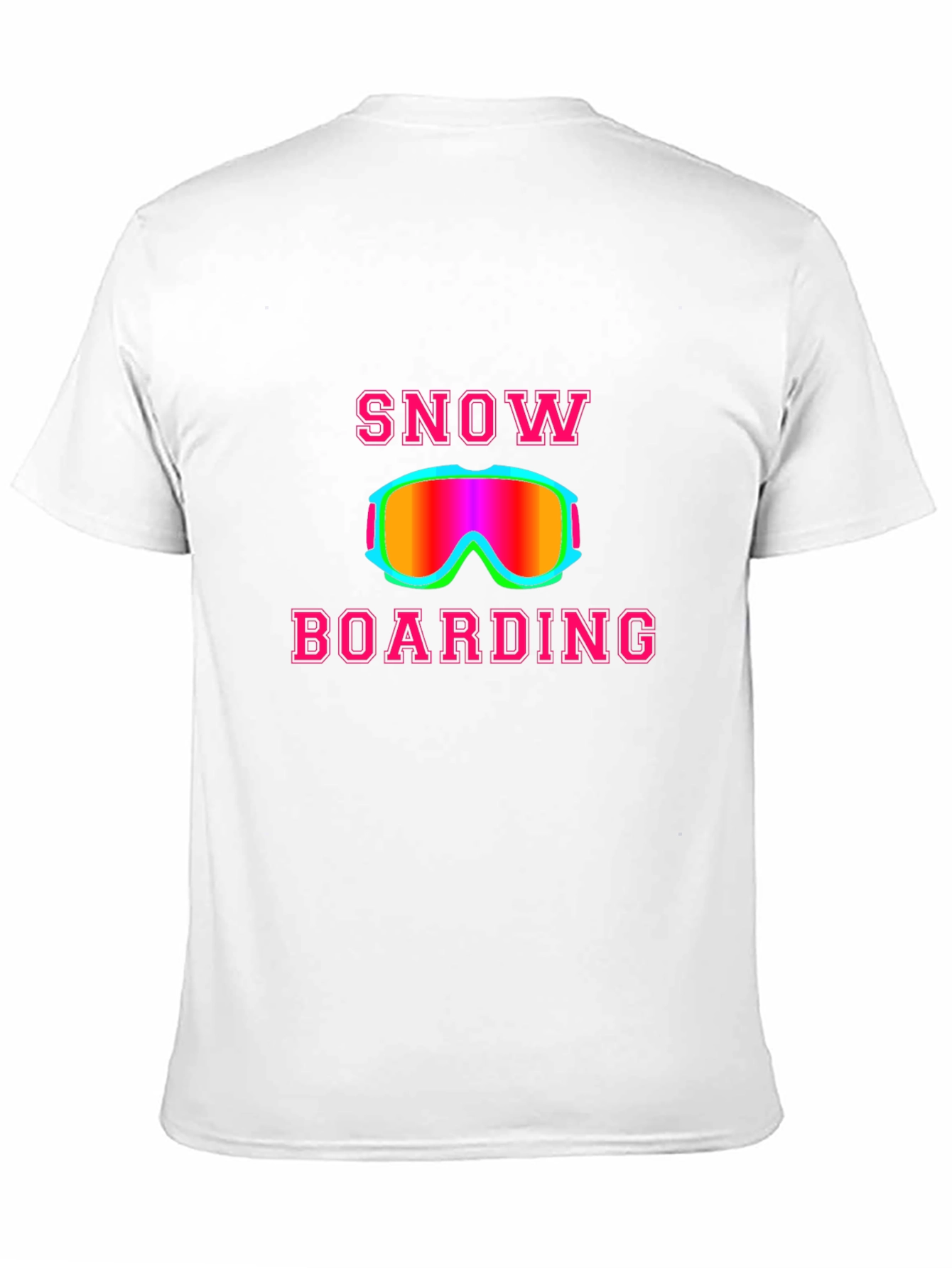 Snowboarding Graphic Tee - Black