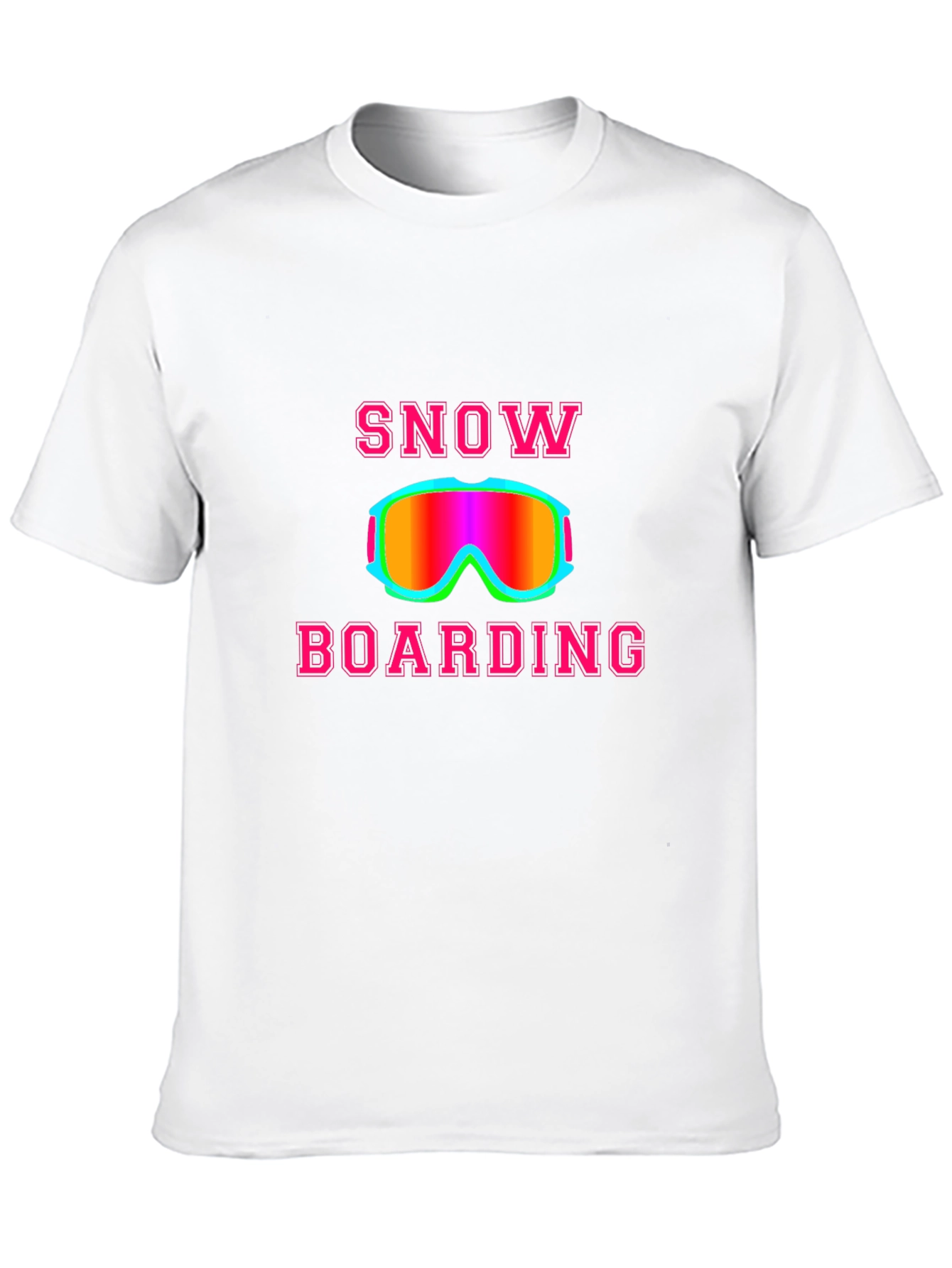 Snowboarding Graphic Tee - Black