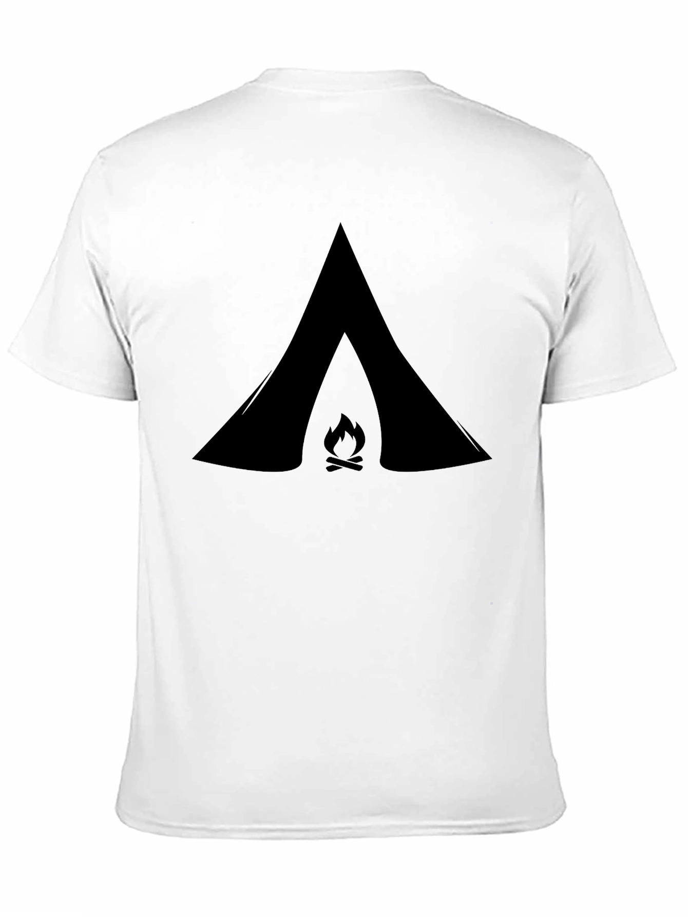 Adventure Campfire Graphic Tee - Black