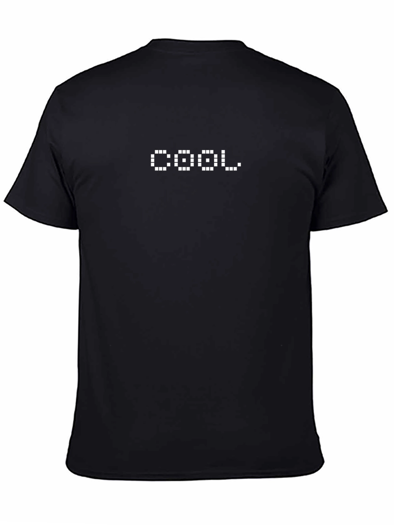 Pixel Cool Graphic Tee - Black