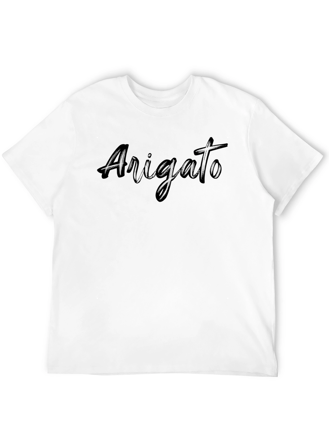 Arigato Black T-Shirt: Casual Style