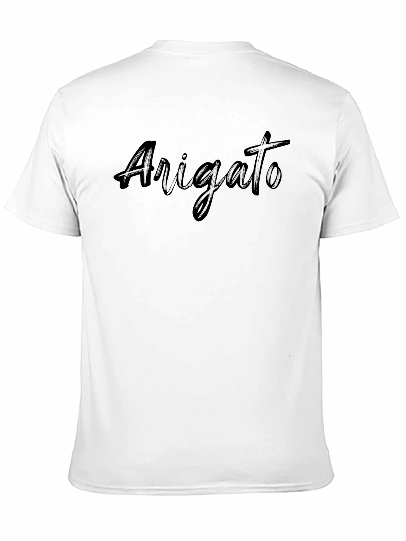 Arigato Black T-Shirt: Casual Style