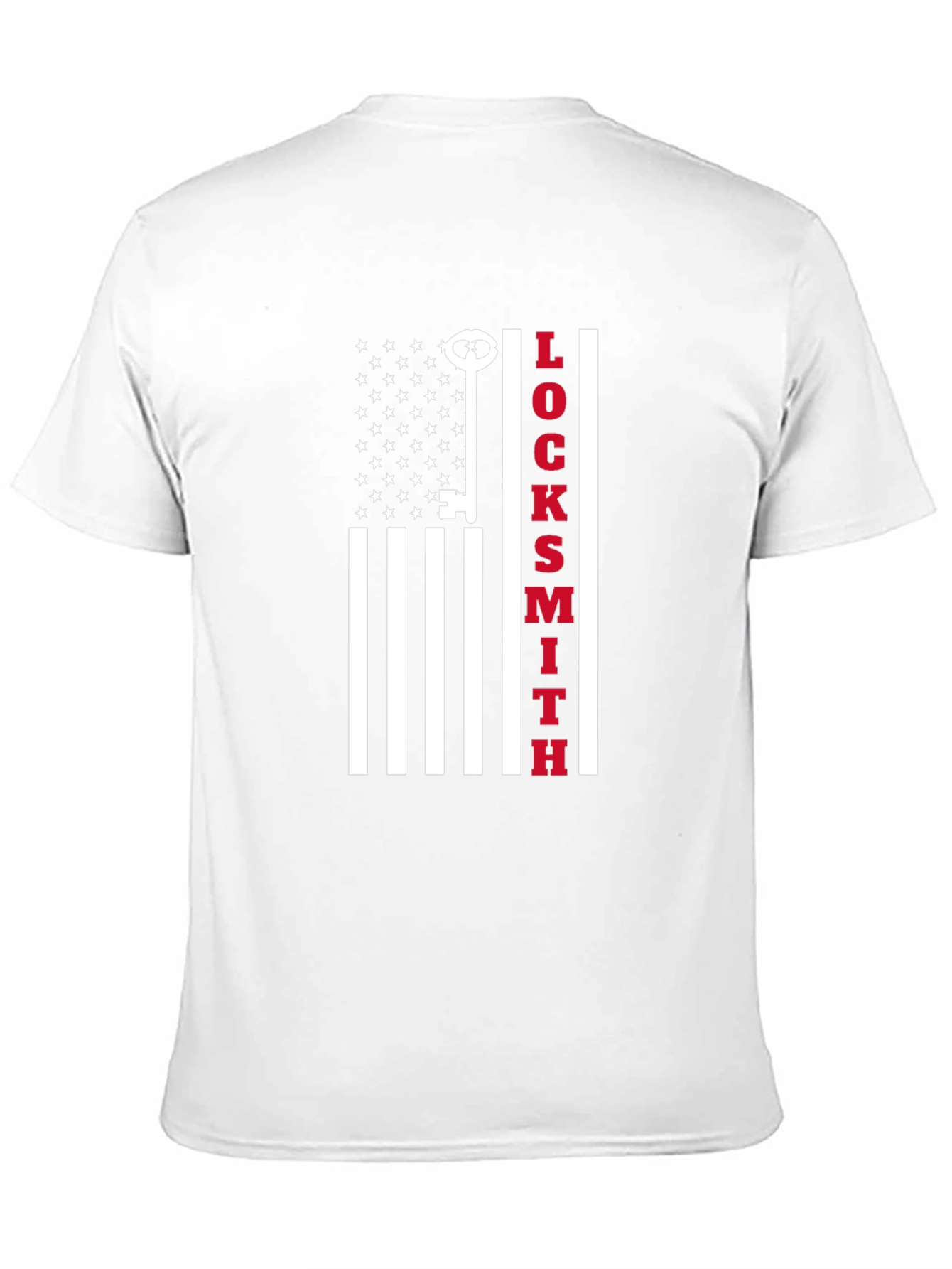 Locksmith American Flag Graphic Tee