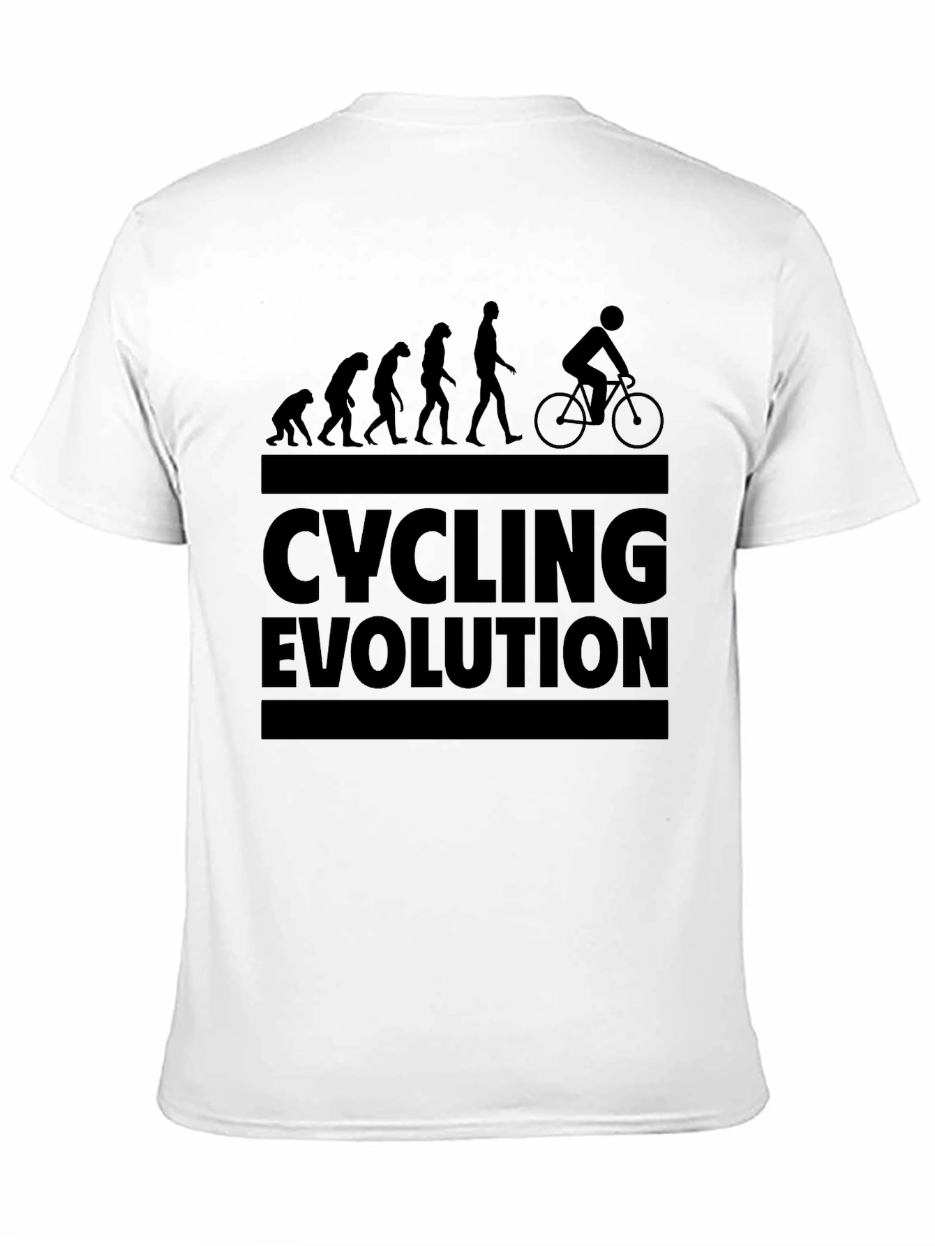 Cycling Evolution T-Shirt - Funny Cyclist Tee