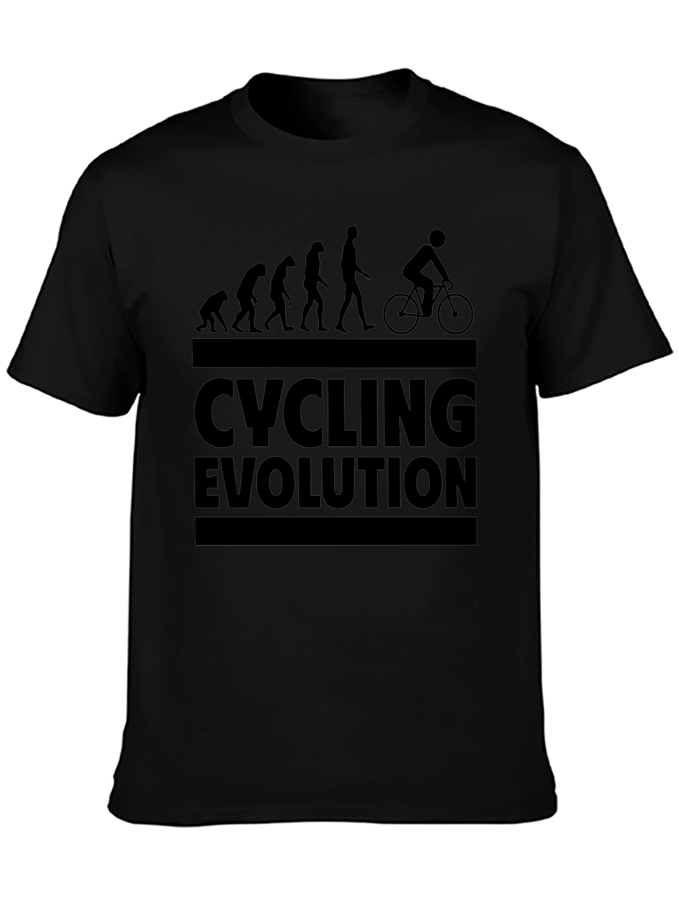 Cycling Evolution T-Shirt - Funny Cyclist Tee