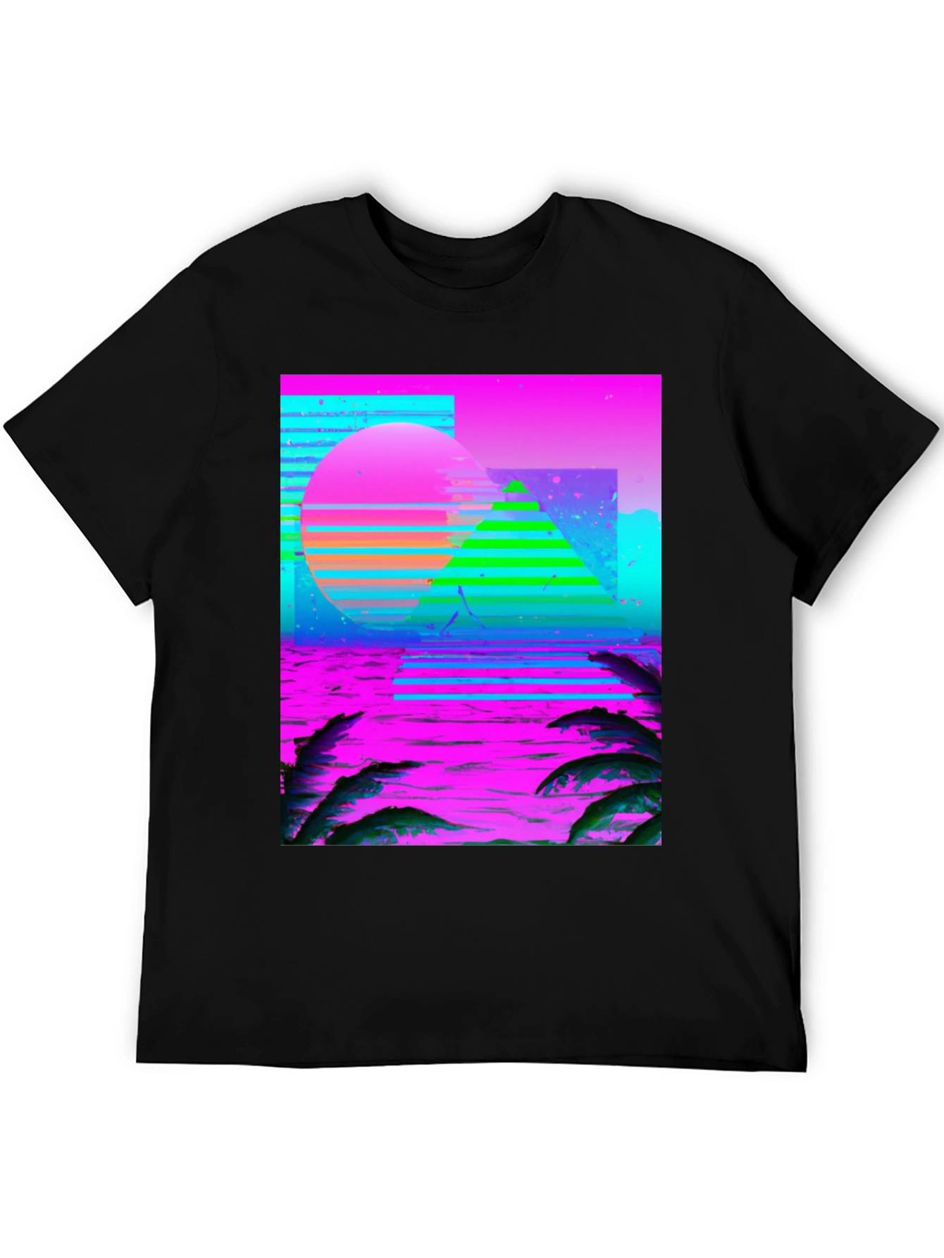 Vaporwave T-Shirt: Retro Sunset Graphic Tee
