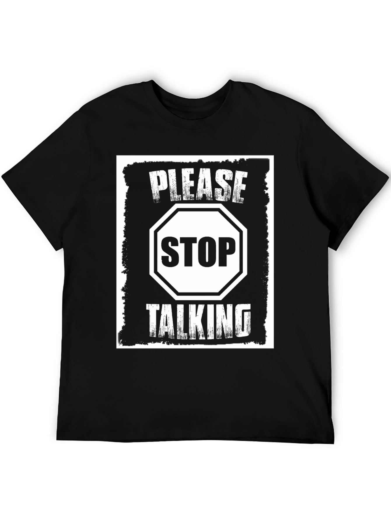 Please Stop Talking Graphic Tee