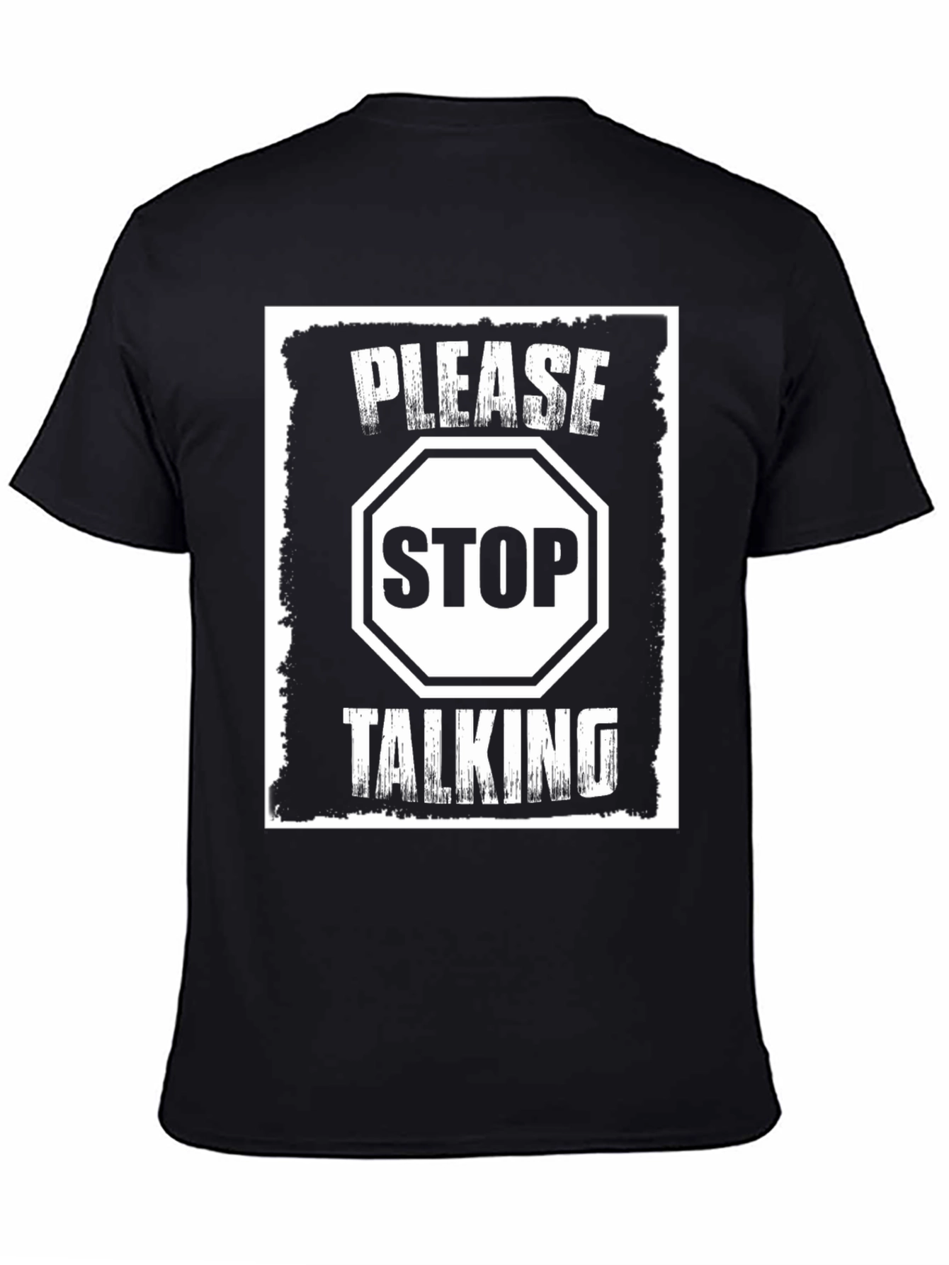 Please Stop Talking Graphic Tee