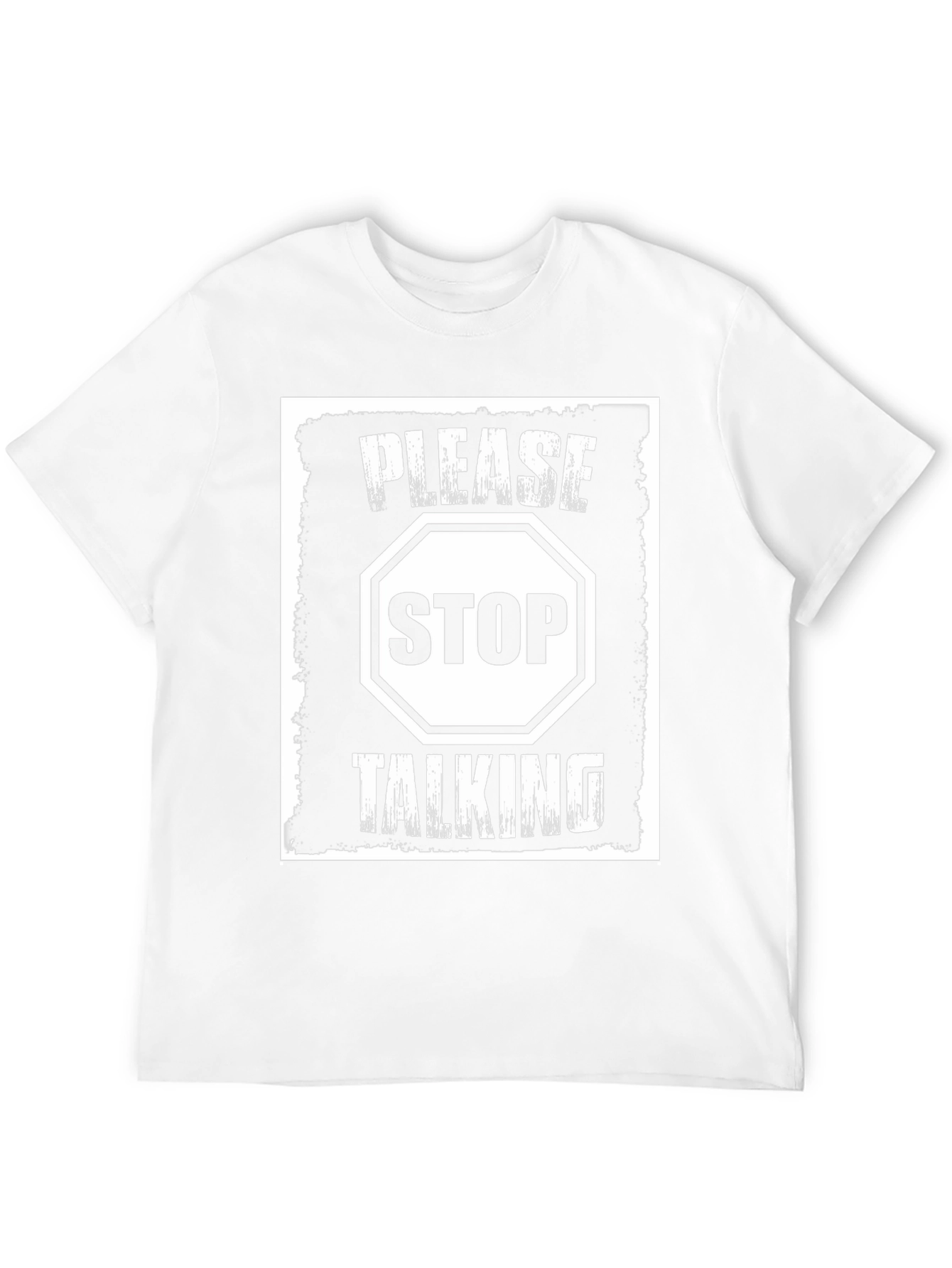 Please Stop Talking Graphic Tee