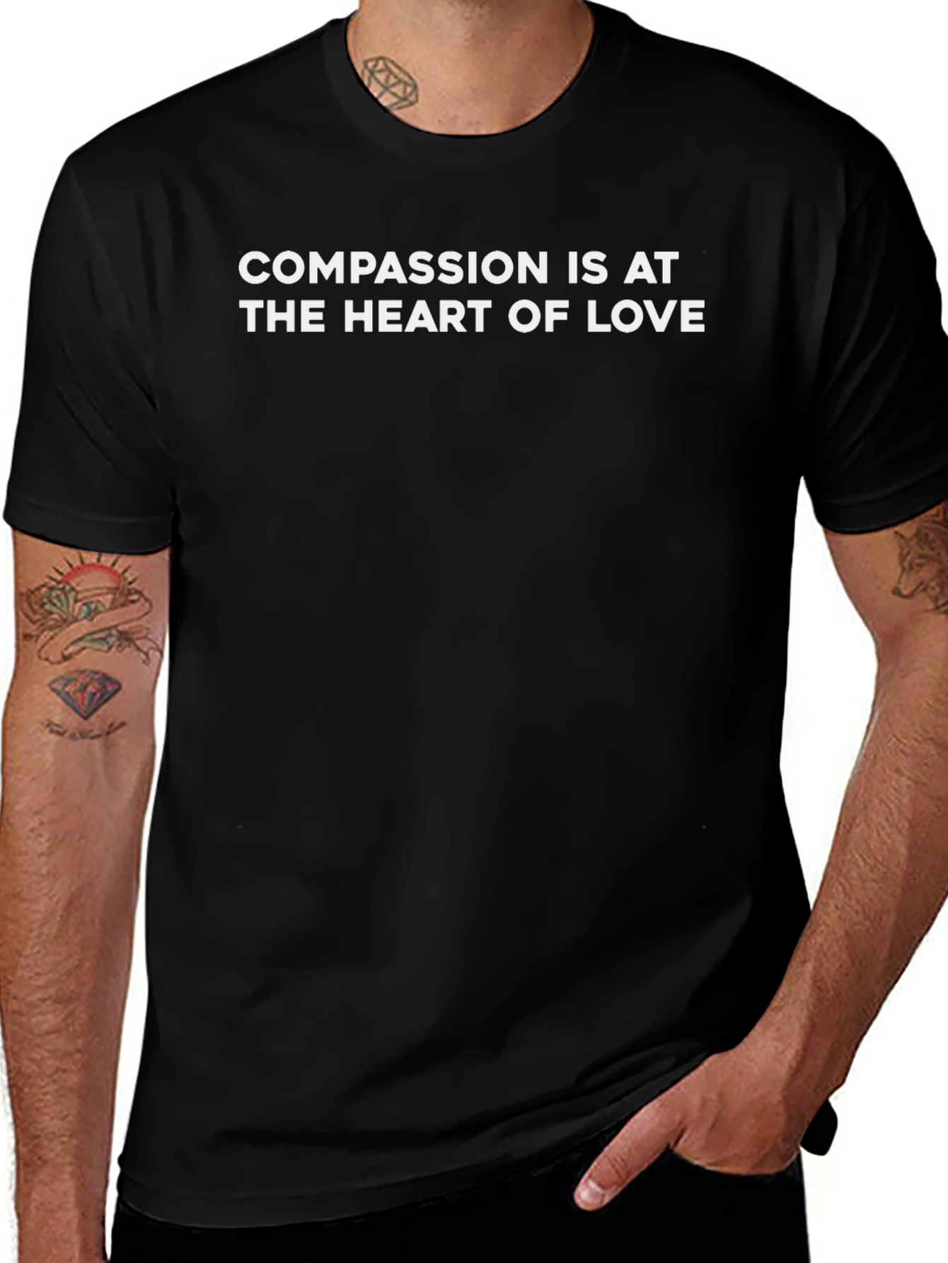 Compassion is at the Heart of Love Graphic Tee