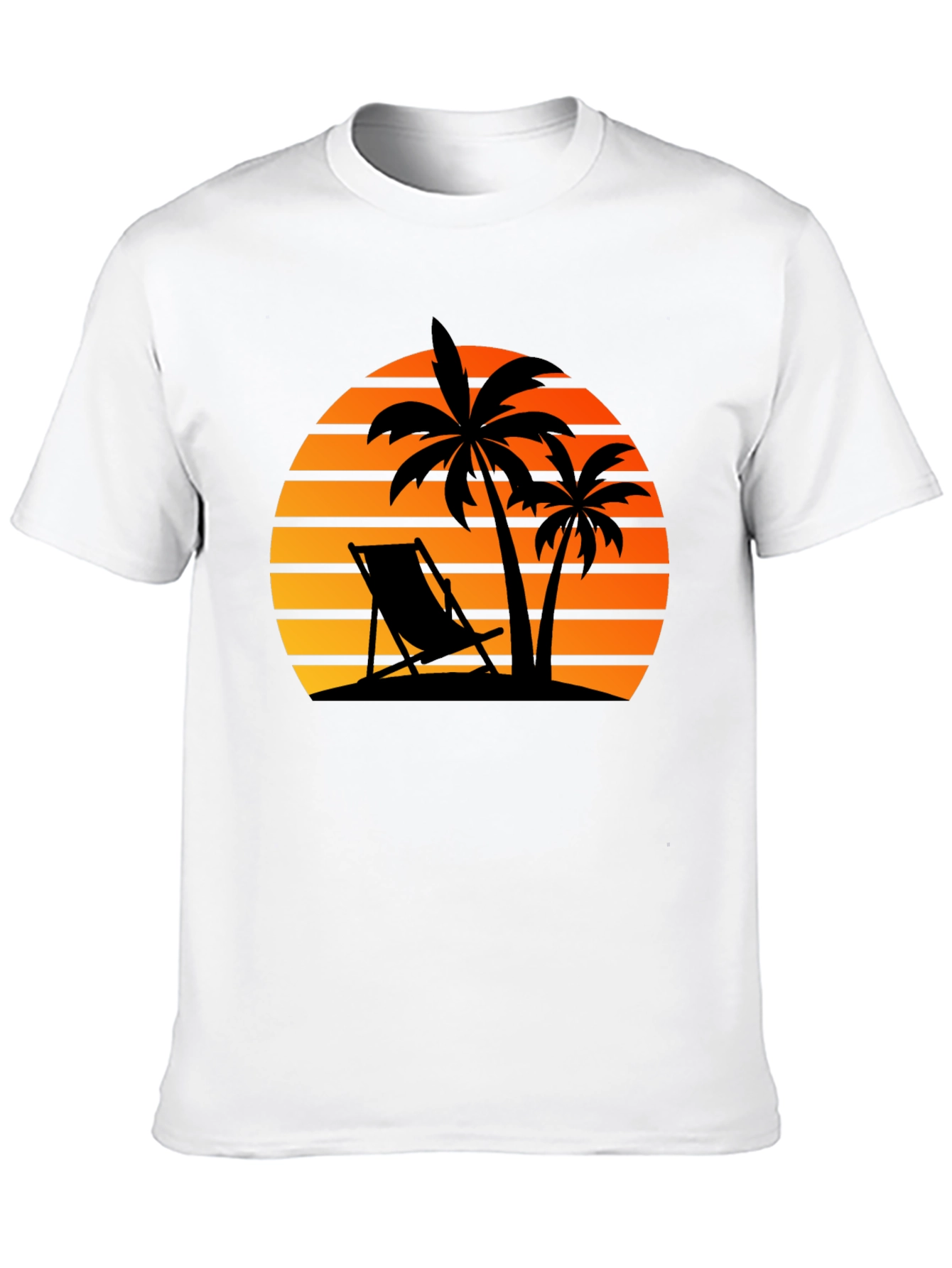 Sunset Beach Graphic T-Shirt