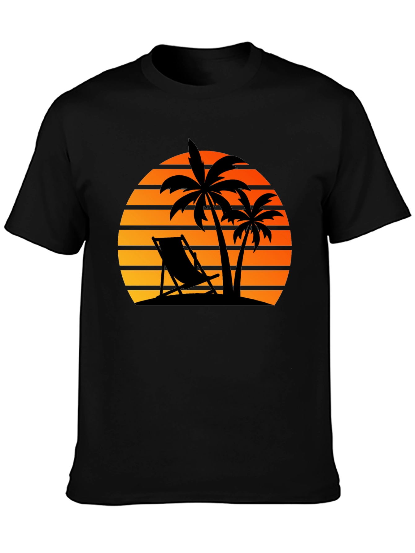 Sunset Beach Graphic T-Shirt