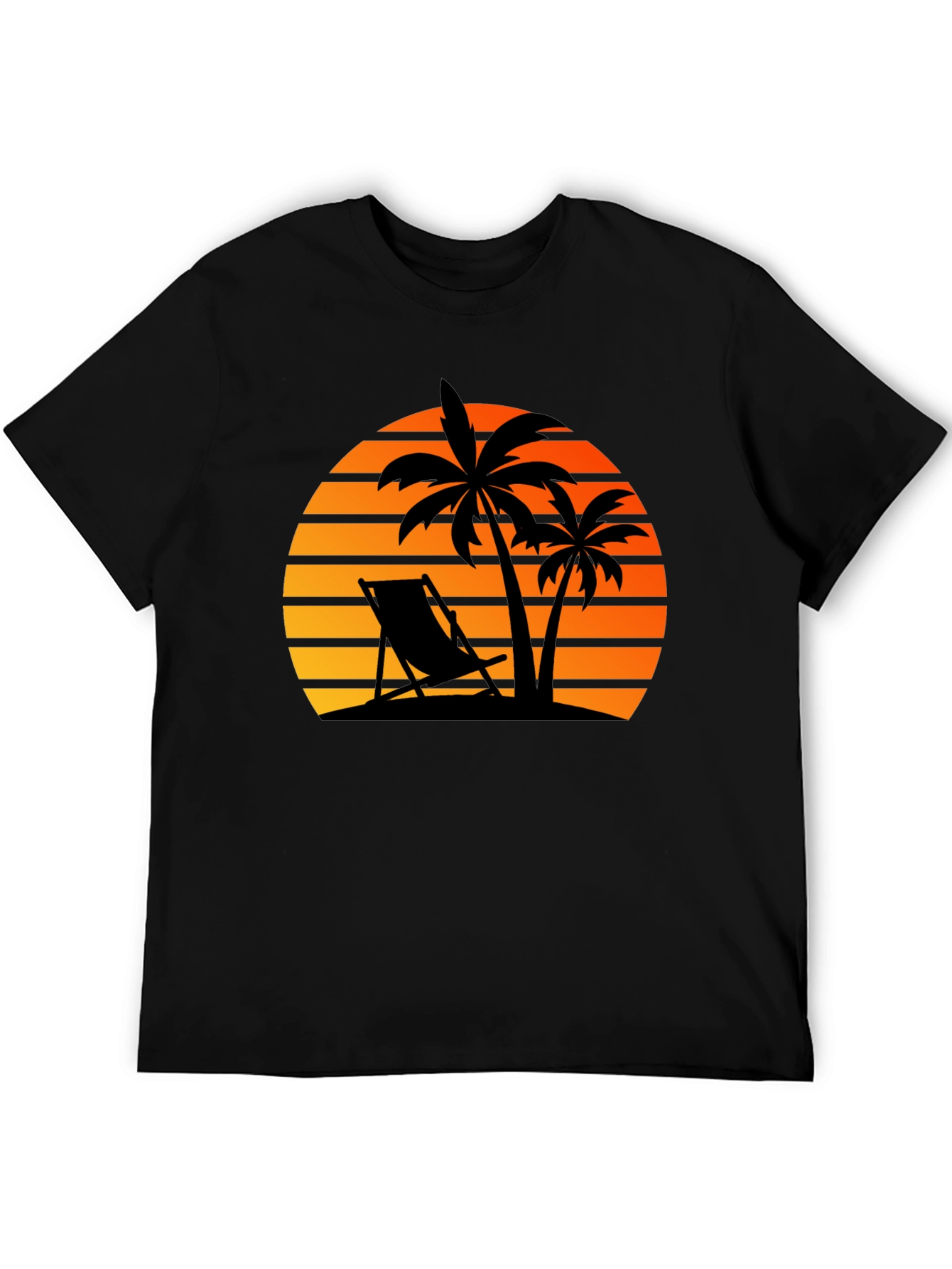 Sunset Beach Graphic T-Shirt