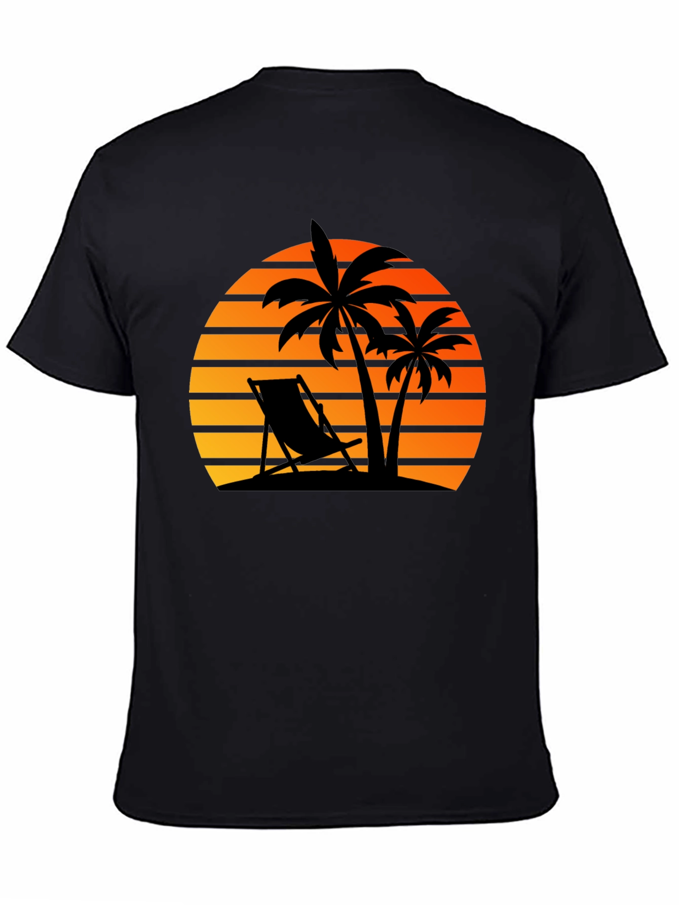 Sunset Beach Graphic T-Shirt