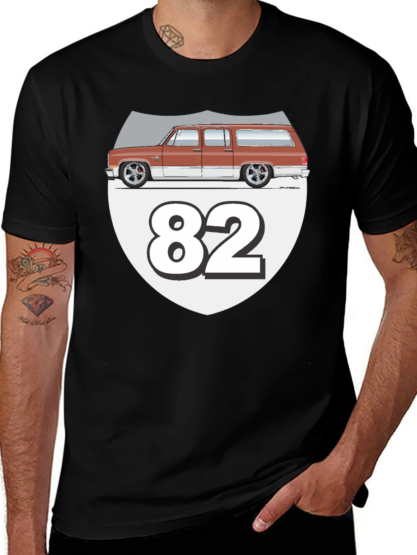 1982 Chevy Suburban Graphic T-Shirt