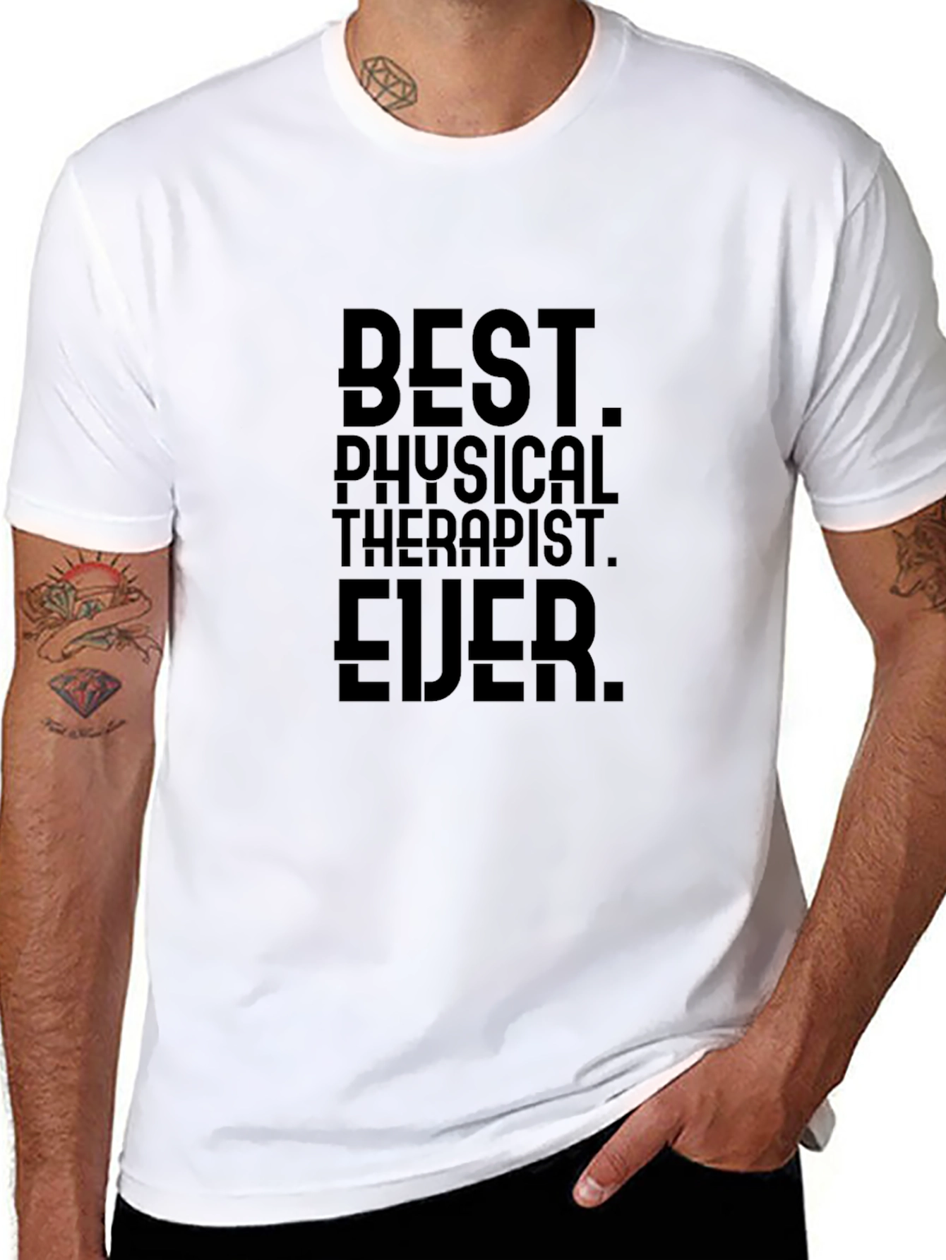 Best Physical Therapist Ever Black T-Shirt