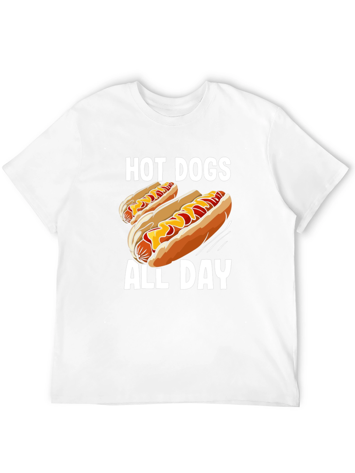 Hot Dogs All Day Graphic Tee