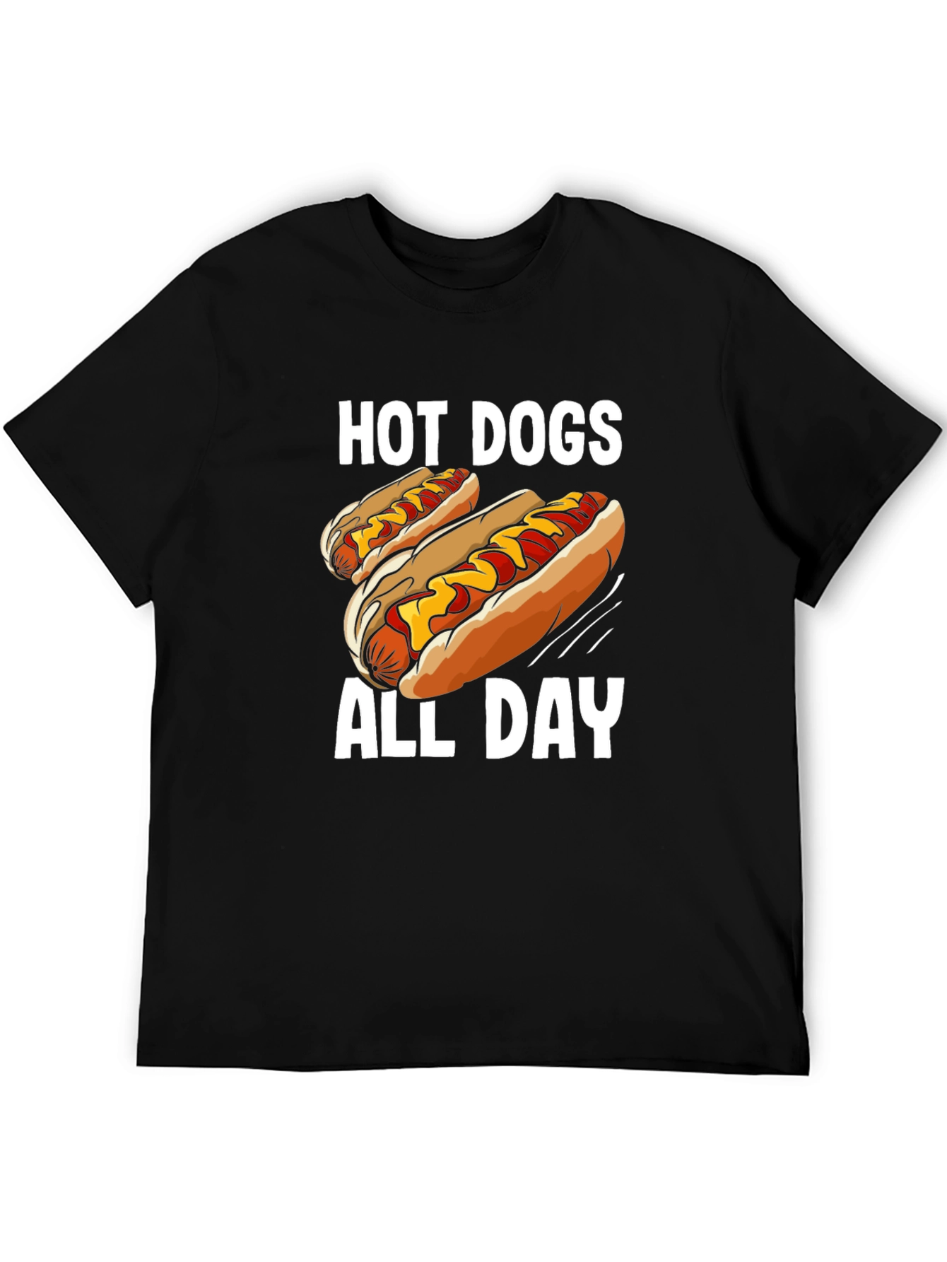 Hot Dogs All Day Graphic Tee
