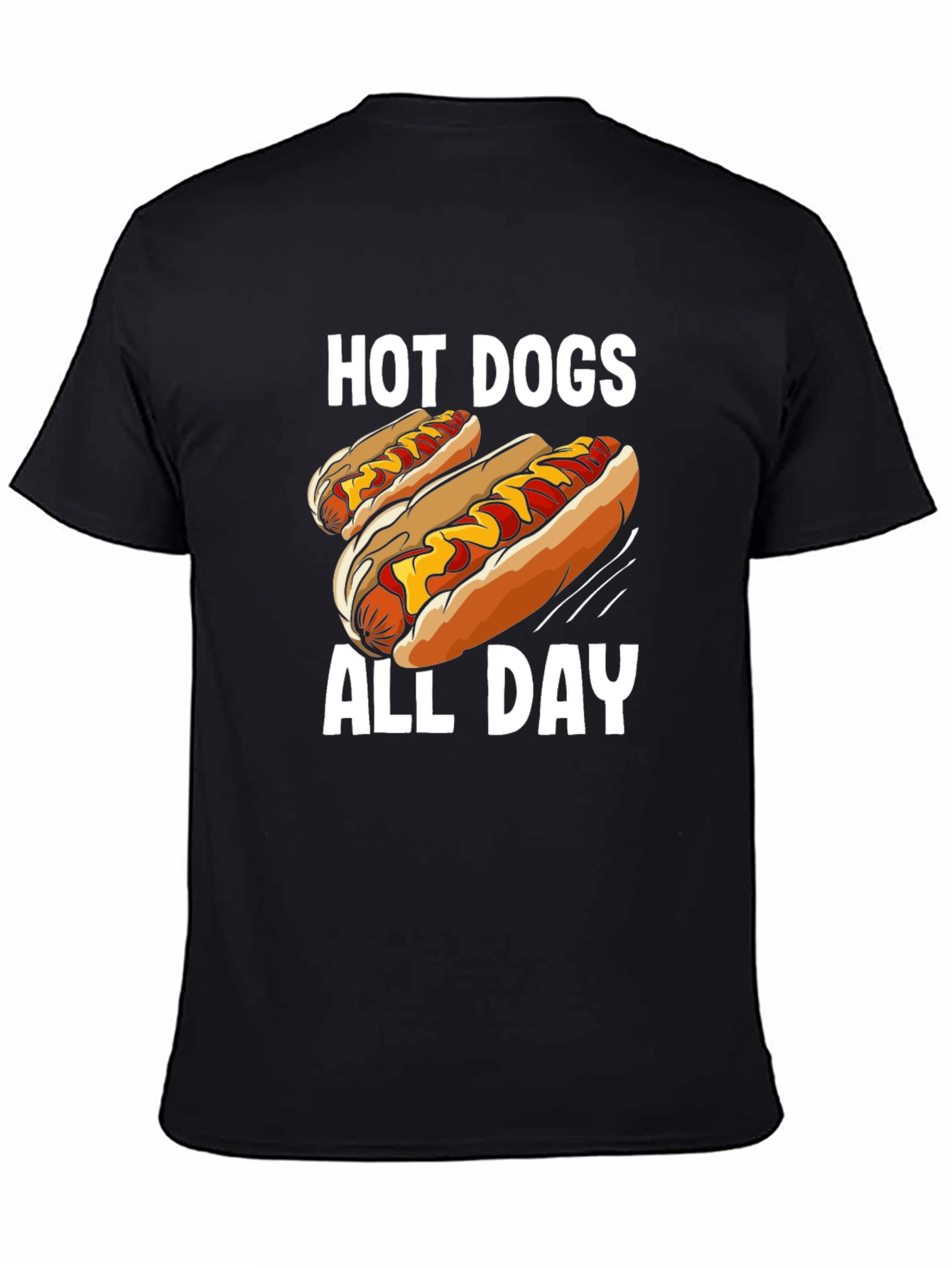 Hot Dogs All Day Graphic Tee
