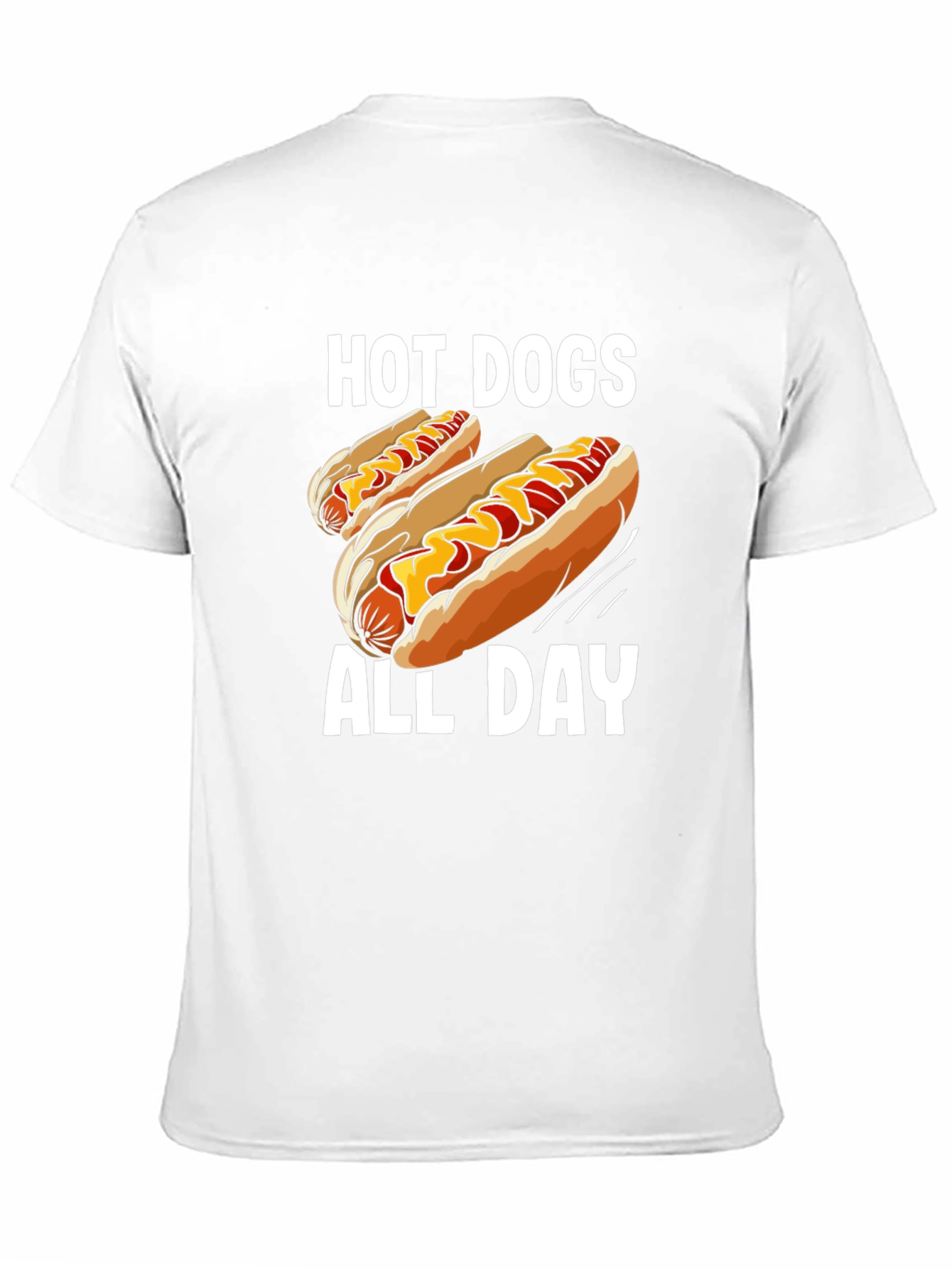 Hot Dogs All Day Graphic Tee