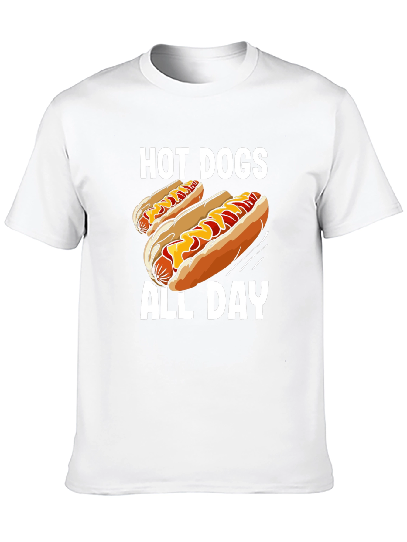 Hot Dogs All Day Graphic Tee