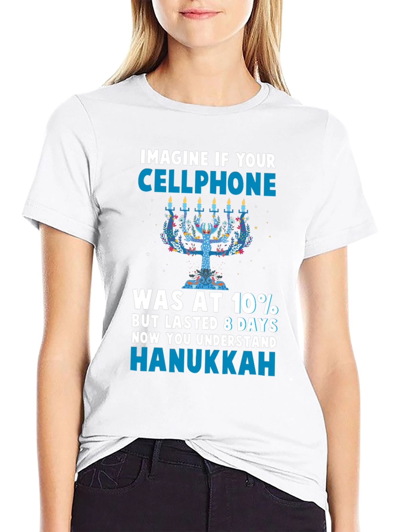 Hanukkah Cellphone T-Shirt