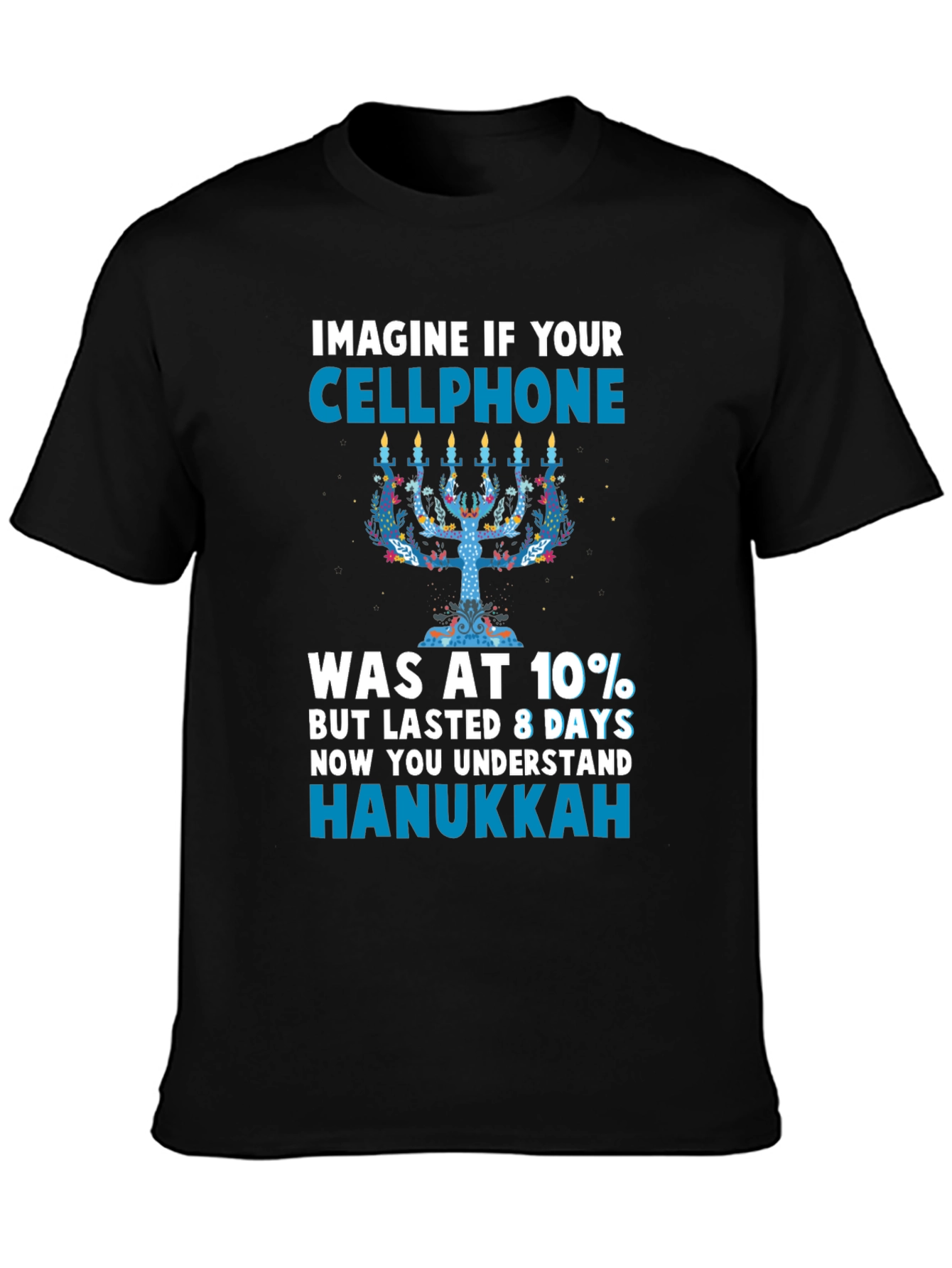Hanukkah Cellphone T-Shirt