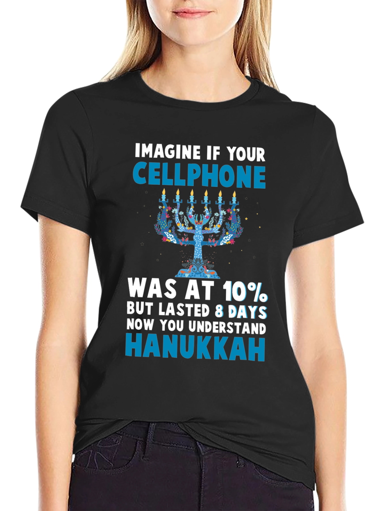 Hanukkah Cellphone T-Shirt