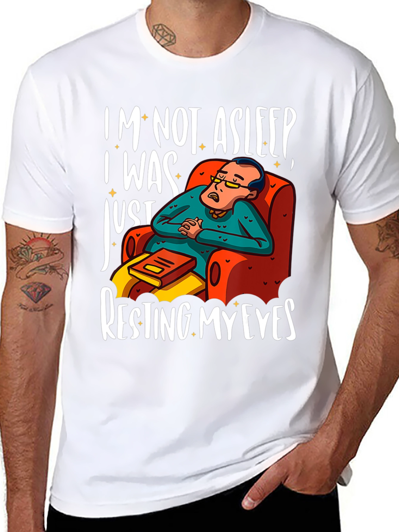Funny Resting My Eyes T-Shirt