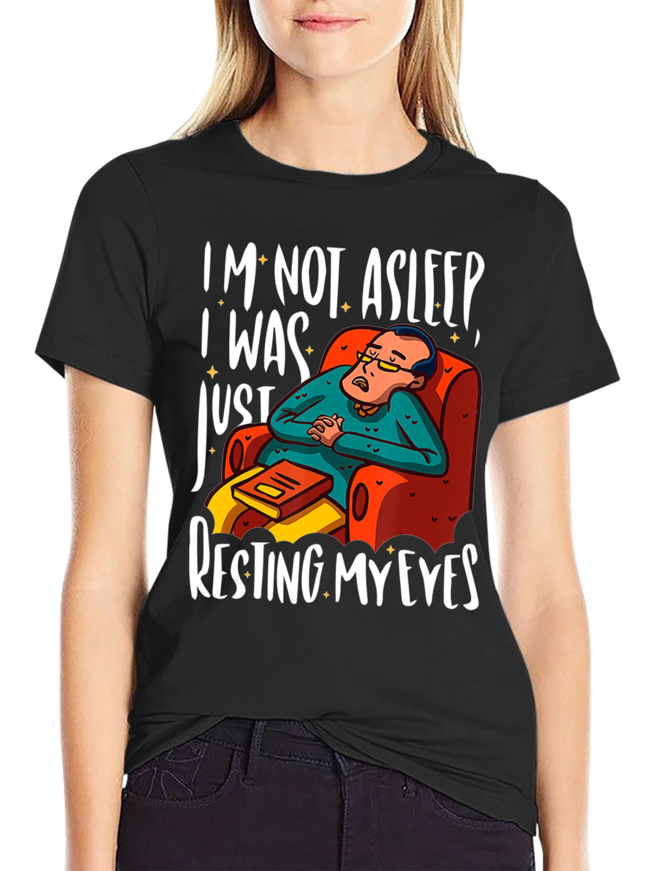 Funny Resting My Eyes T-Shirt