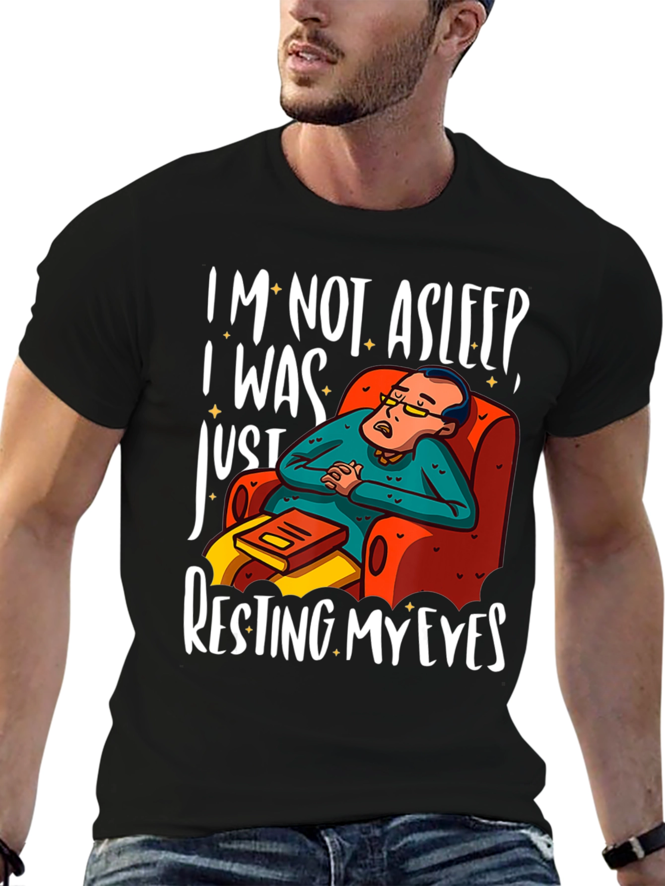 Funny Resting My Eyes T-Shirt