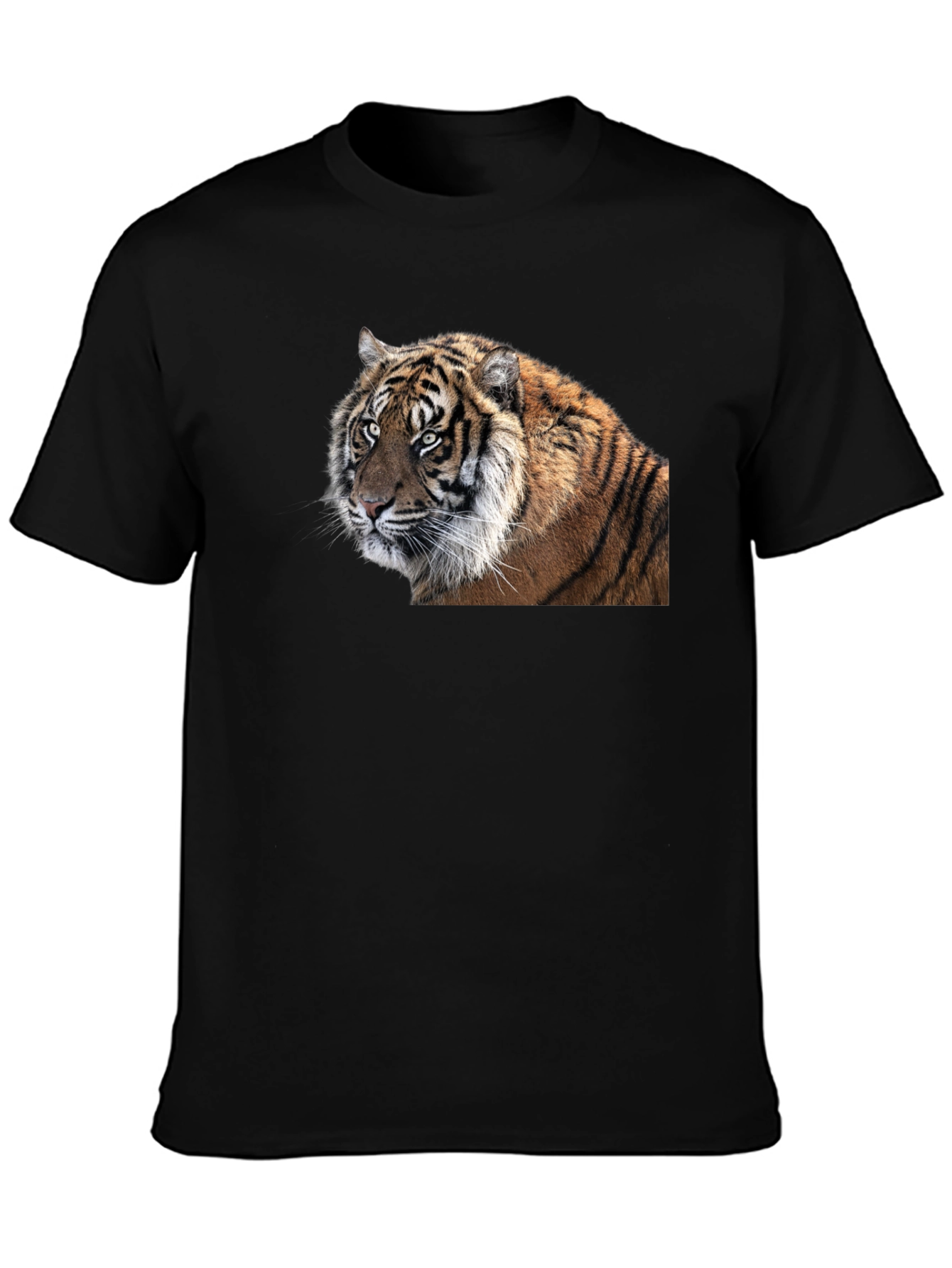 Tiger Graphic Black T-Shirt