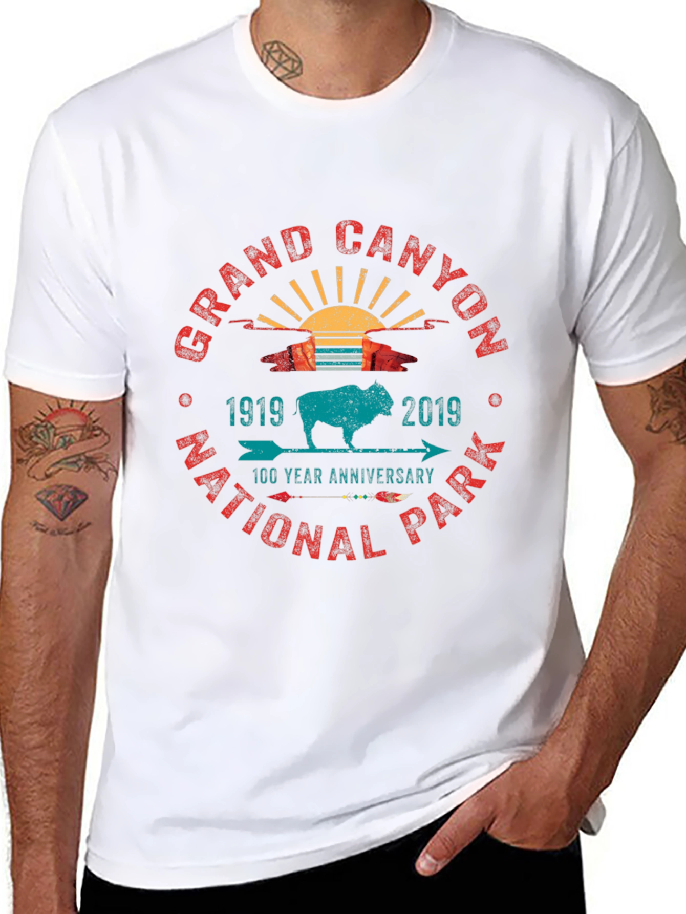 Grand Canyon National Park 100 Year Anniversary T-Shirt