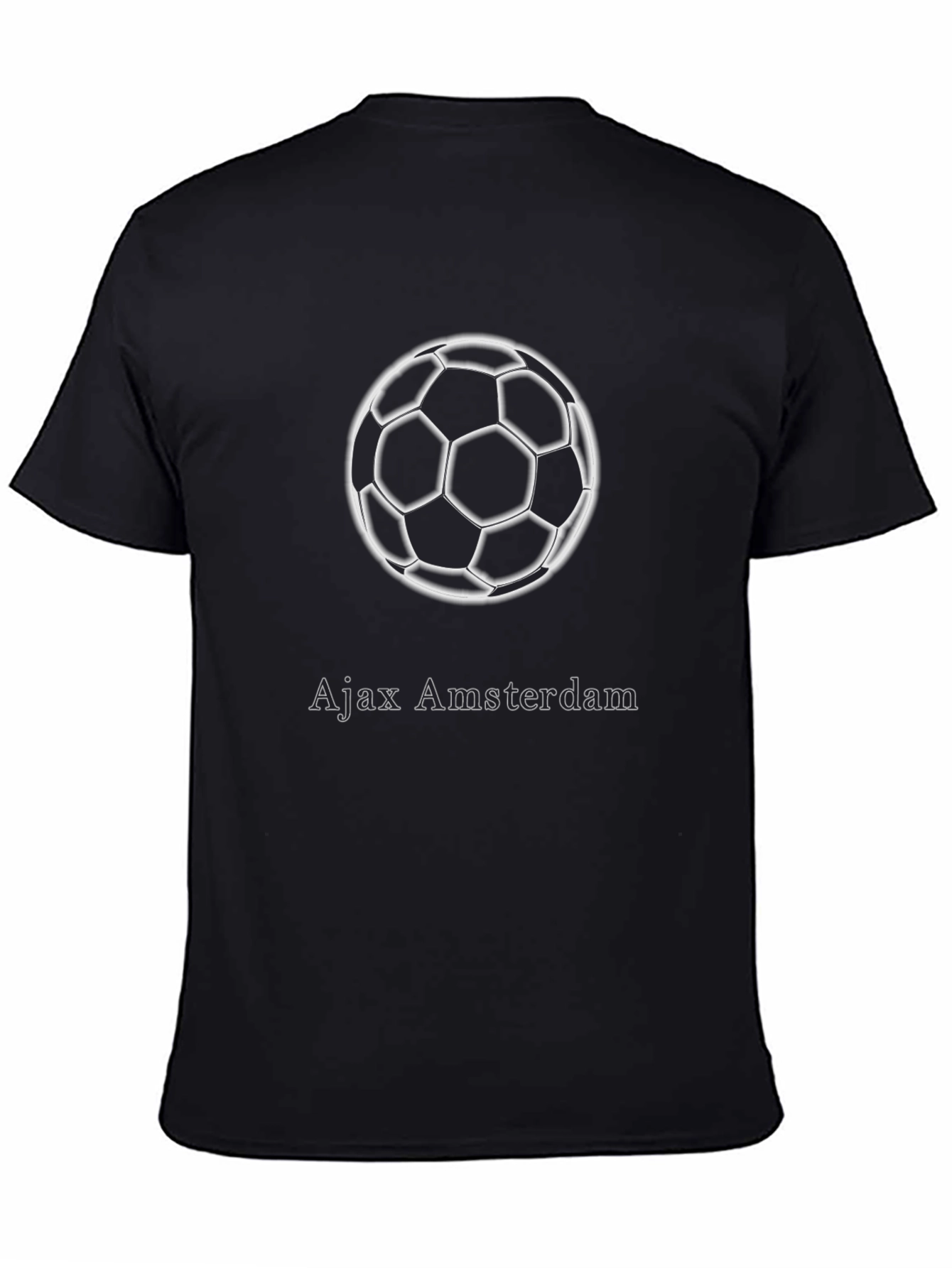 Ajax Amsterdam Football T-Shirt - Soccer Ball Design